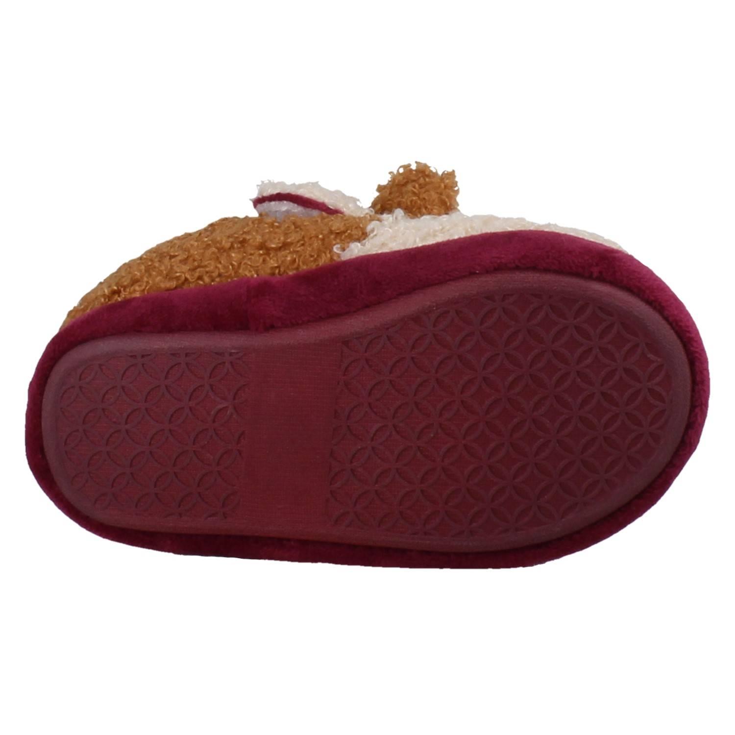 Pantofole Casual Stampate Dettagliate Fluffy Snug Per Bambini Clarks - Picture 19 of 37