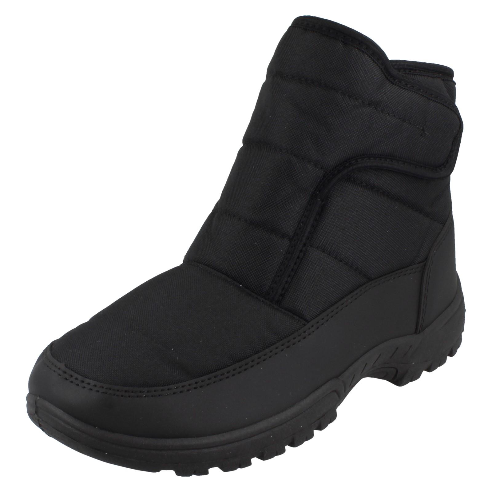 Hombre Cushion Walk Forro de Piel Botas Nieve Con Thermo-Tex Ideal Ropa Invierno - Imagen 2 de 10