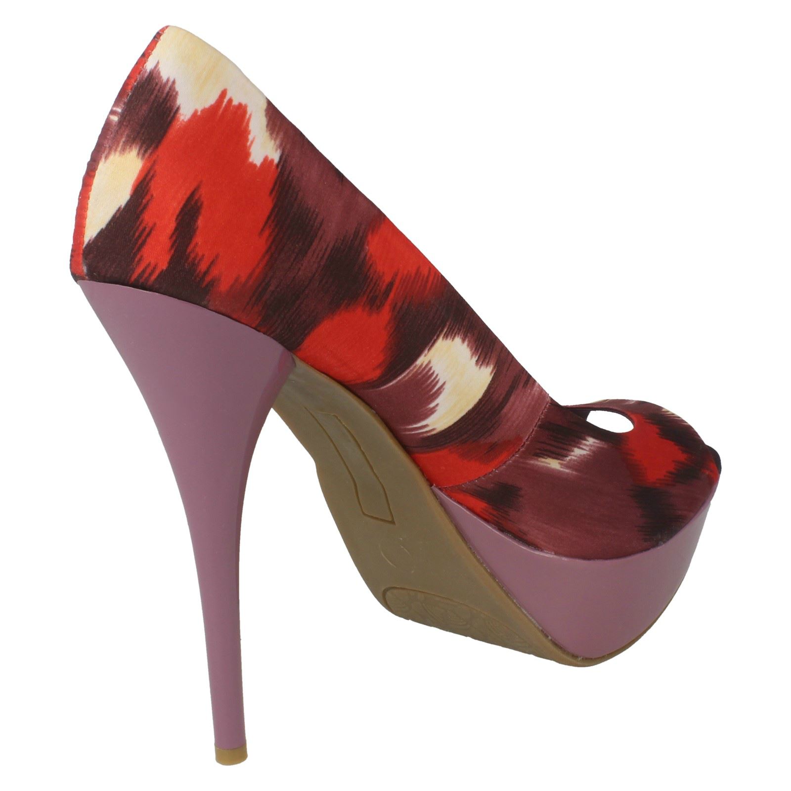 Zapato de corte con plataforma de tacón alto para damas - Imagen 13 de 19