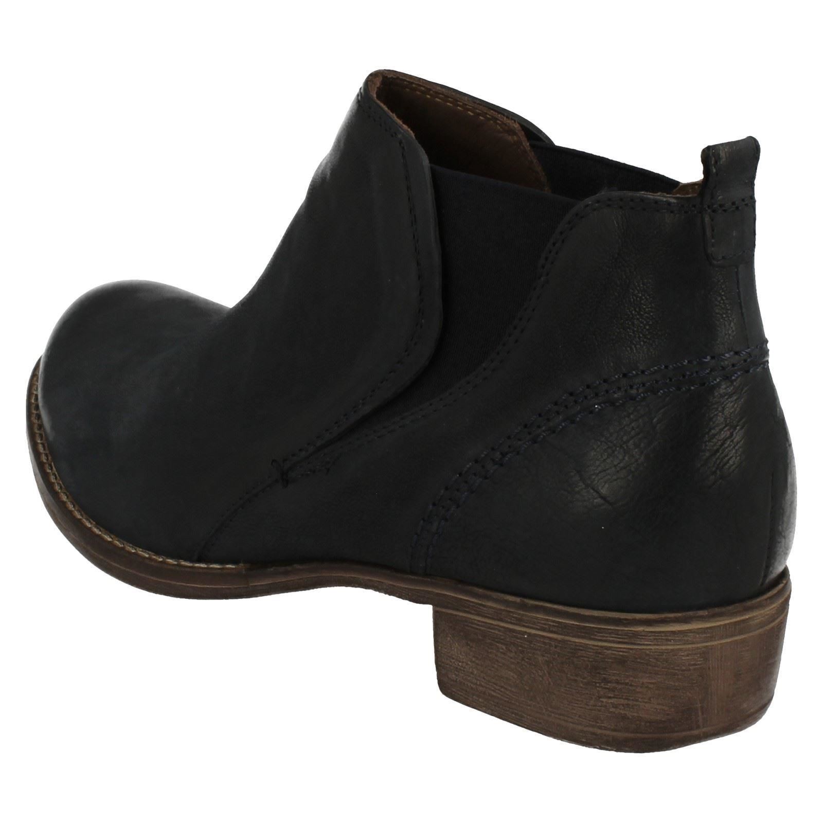 Chelsea blue Colindale Navy Clarks Boots Oak Ladies qHYSnPx