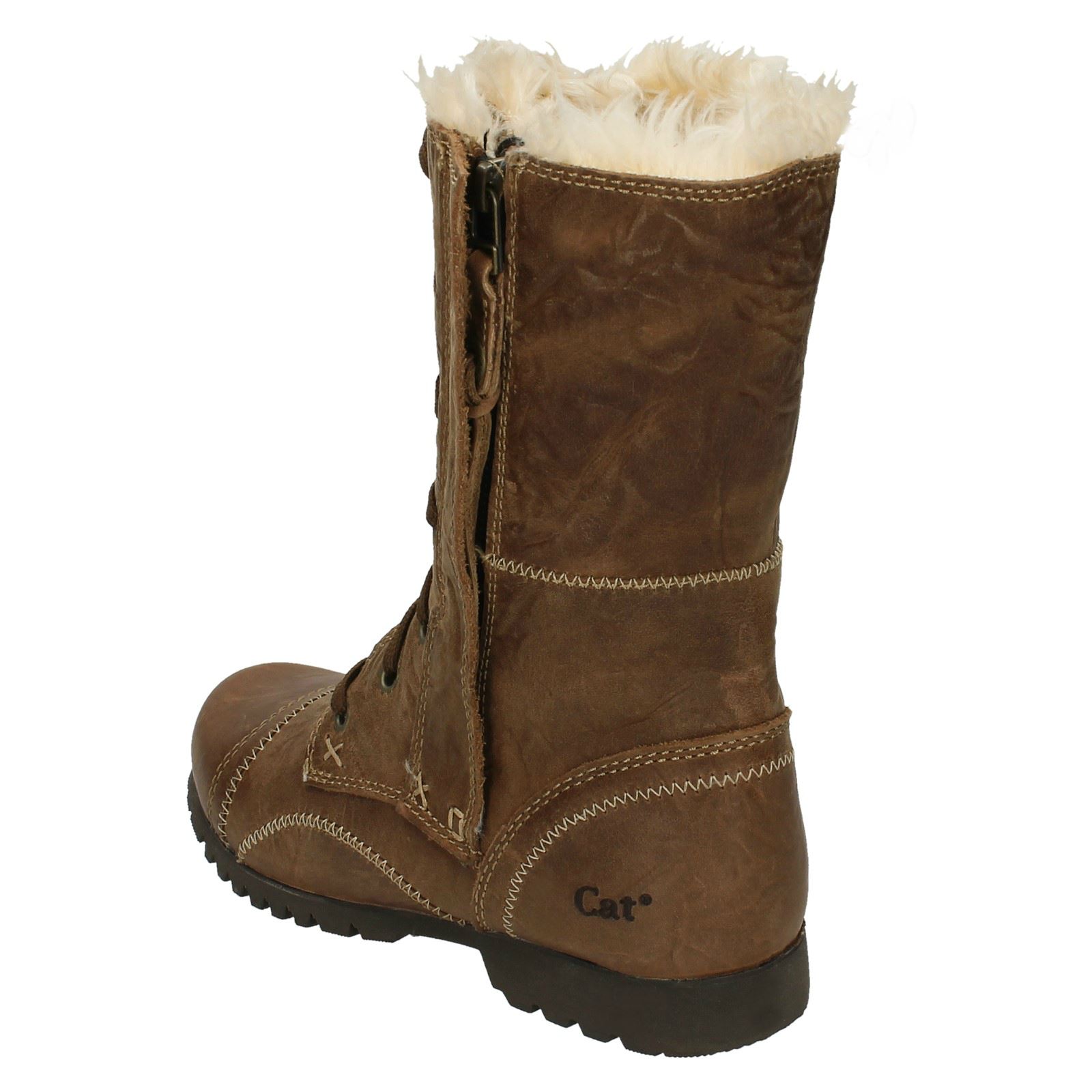 Ladies Legendary Raw by Caterpillar Fur Lined BOOTS 'jane Fur