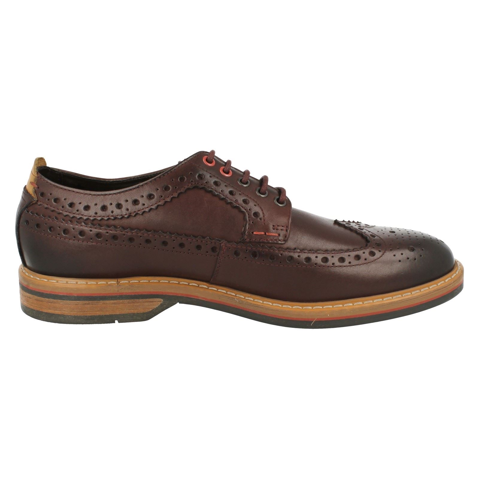 Mens Clarks Smart Casual Brogue Style schuhe schuhe schuhe Pitney Limit 942352 Mens Clarks Smart Casual Brogue Style schuhe schuhe schuhe Pitney Limit 942352