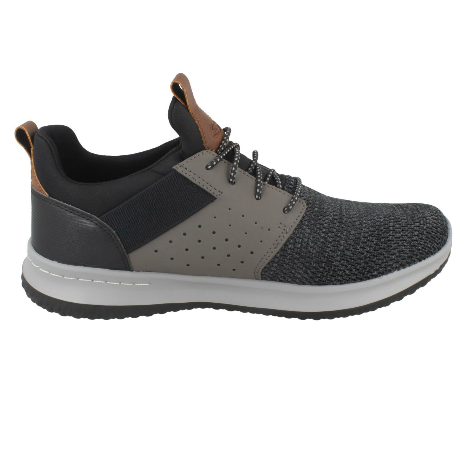 Mens Skechers Stylish Delson Trainers Camben - 65474 | eBay