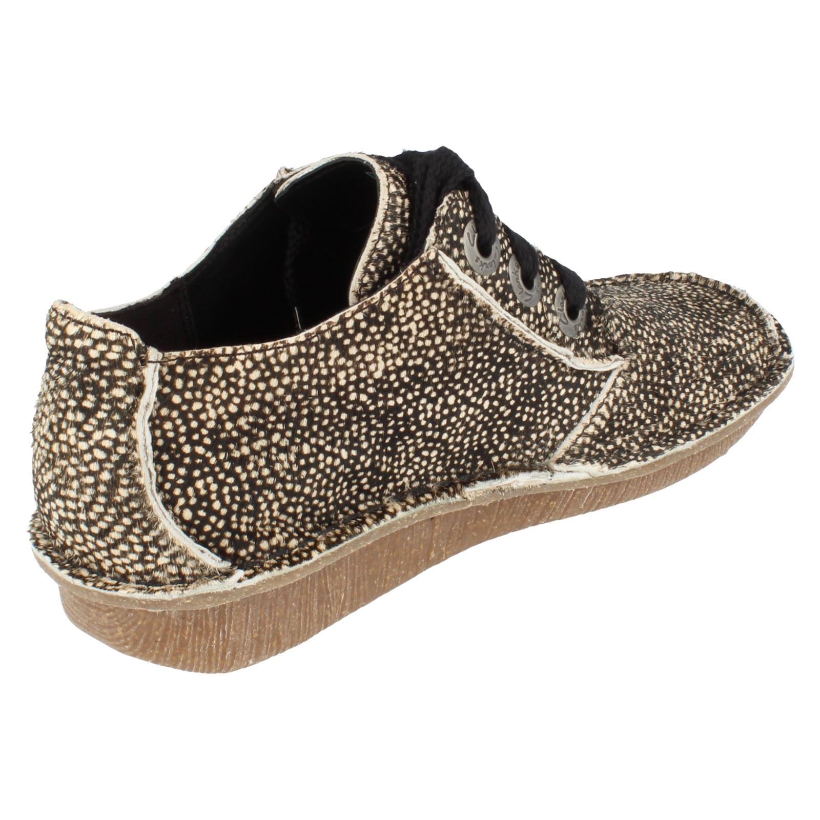 Scarpe Casual In Pelle Clarks Da Donna Lace Up Funny Dream - Picture 26 of 145