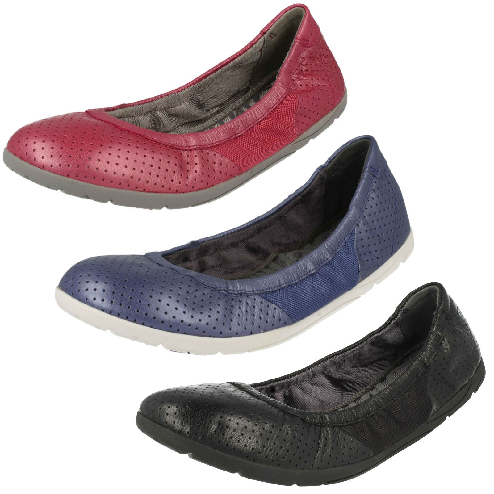 clarks ladies ballet pumps