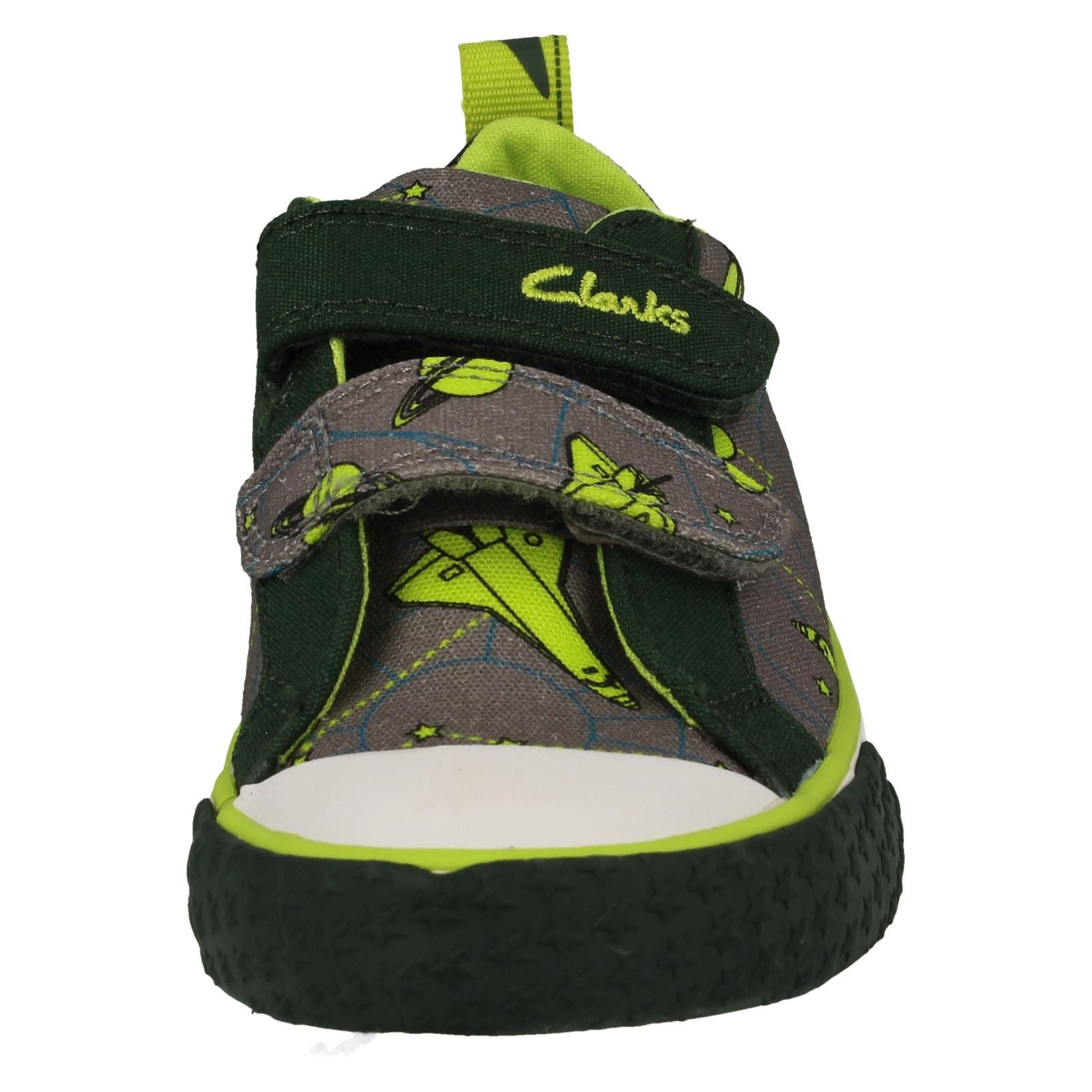 Kinder Clarks Muster detaillierte Canvas Schuhe *Foxing Lo* - Bild 24 von 37