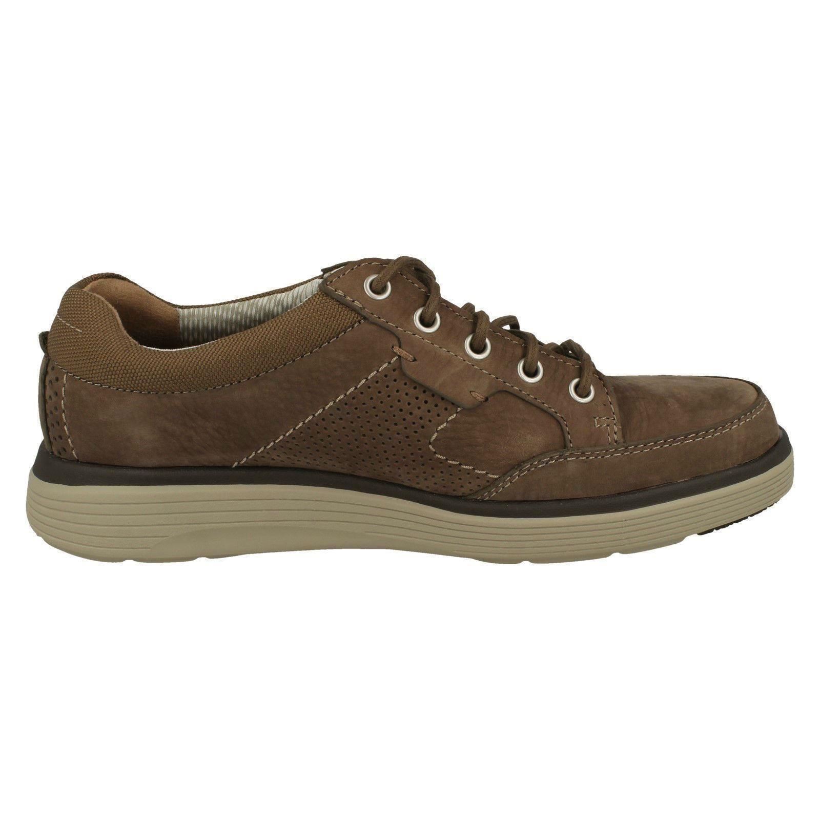 Herren Clarks Leder Up Textile Casual Lace Up Leder Schuhes - 'Un Abode Lace' e3fc84 Herren Clarks Leder Up Textile Casual Lace Up Leder Schuhes - 'Un Abode Lace' e3fc84