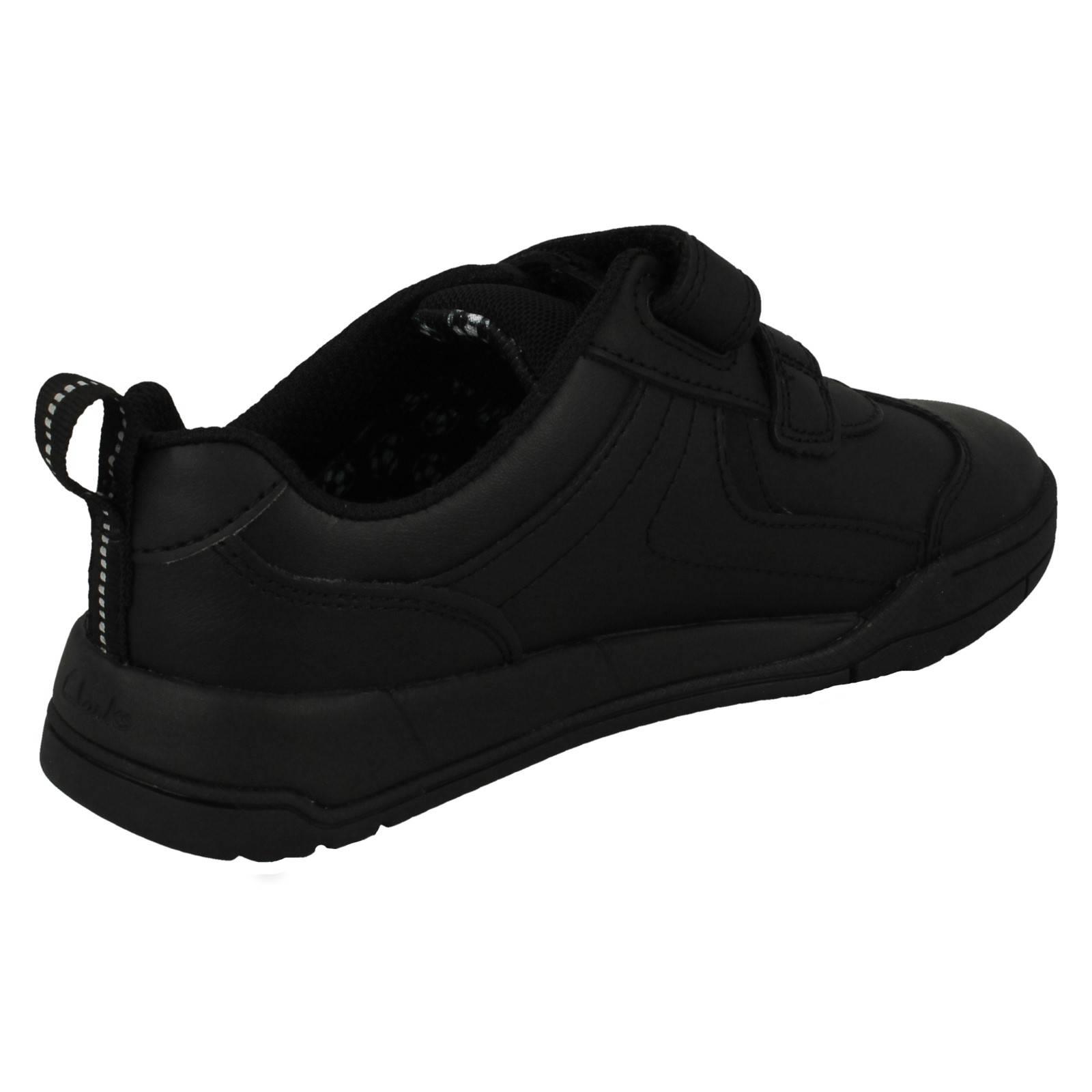Zapatos escolares con cierre de gancho y bucle para niños Clarks Kick Pace K - Imagen 10 de 10