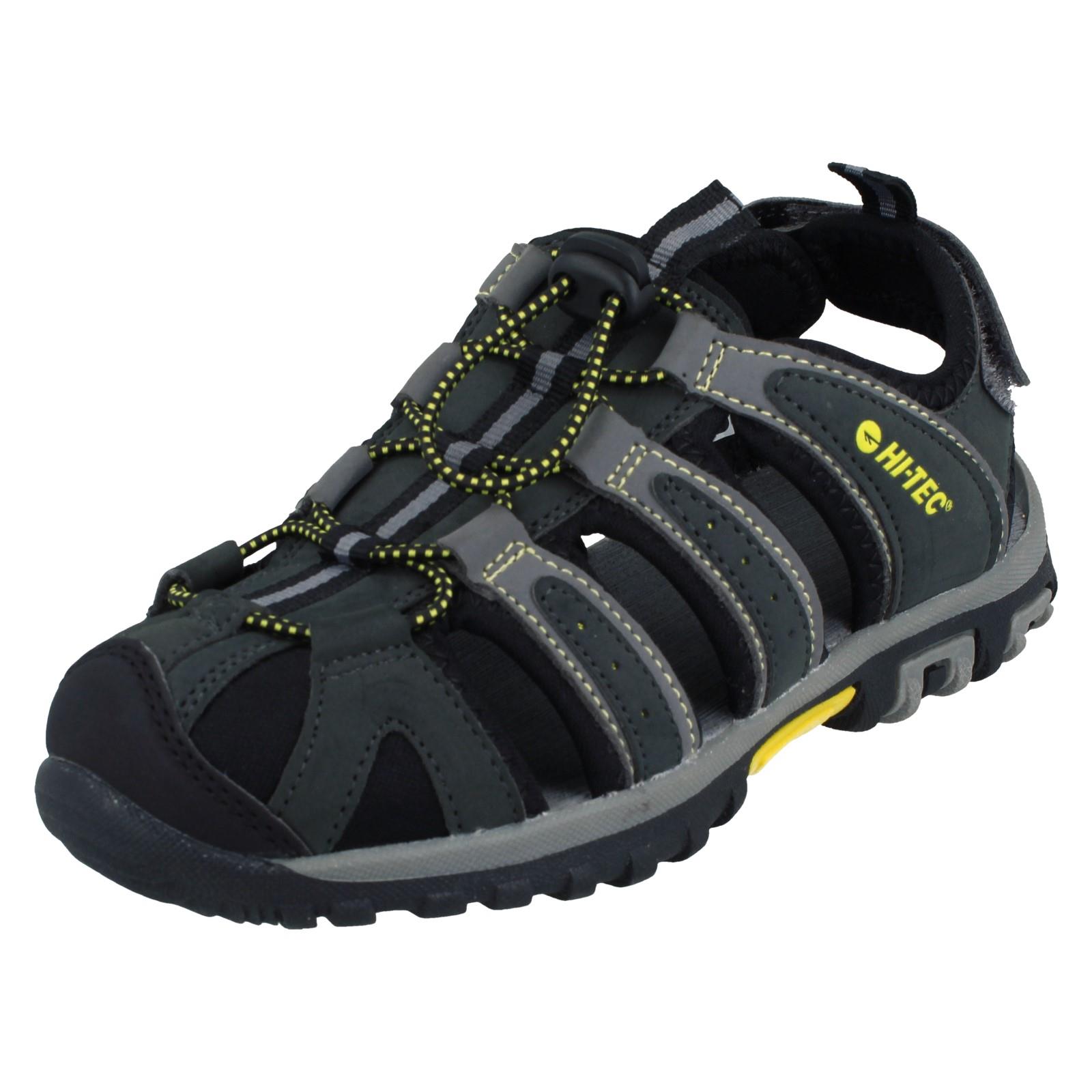 Childrens Hi-Tec Casual Closed Toe Sports Sandals With Bungee Lace Cove