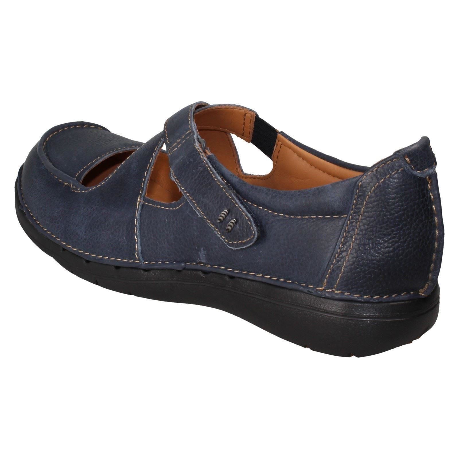 "Zapatos informales con gancho y bucle para damas sin estructura de Clarks ""Correa sin bucle"" - Imagen 19 de 19