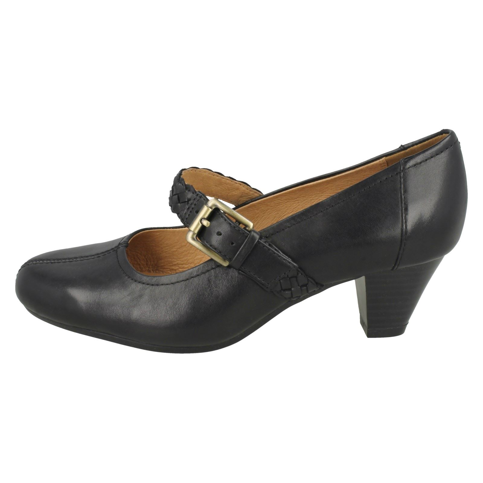 Black Mary Clarks Ladies Fearne Heels Dew Jane q4H0qCw