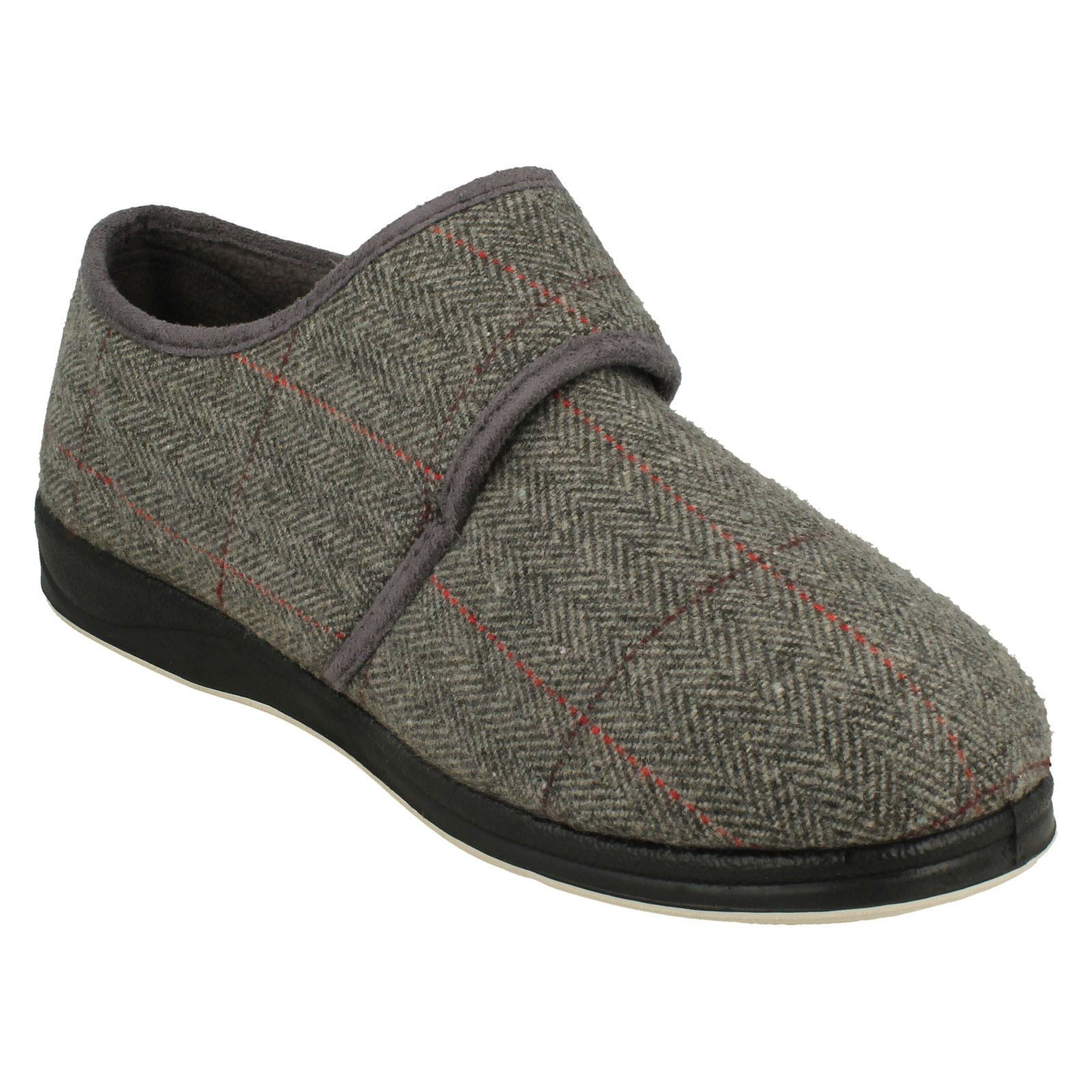 Pantuflas de sujeción informales de gancho y bucle para hombre Charles - Imagen 35 de 73