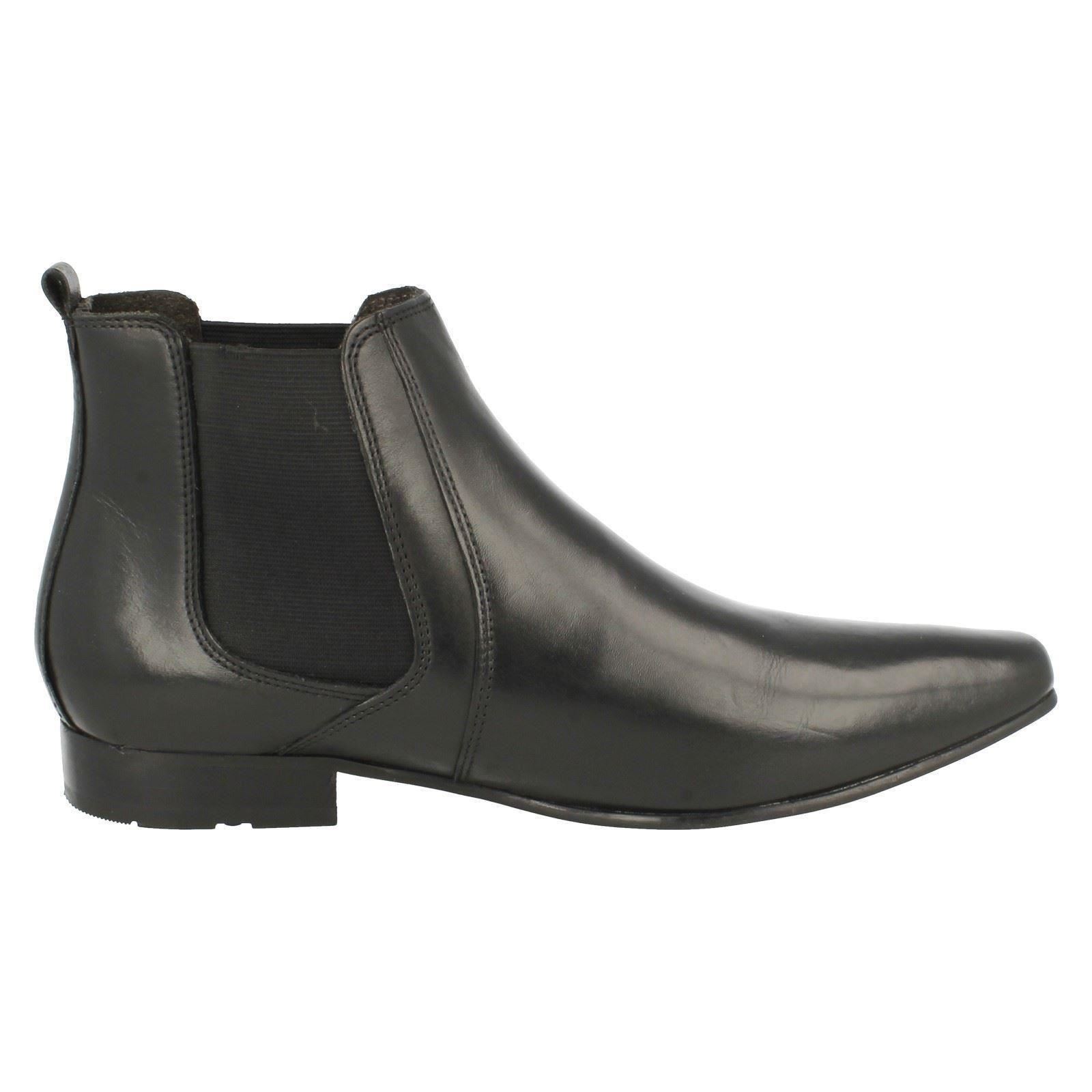 Mens Boots Waxy black London Base Black Arthur rHxErq
