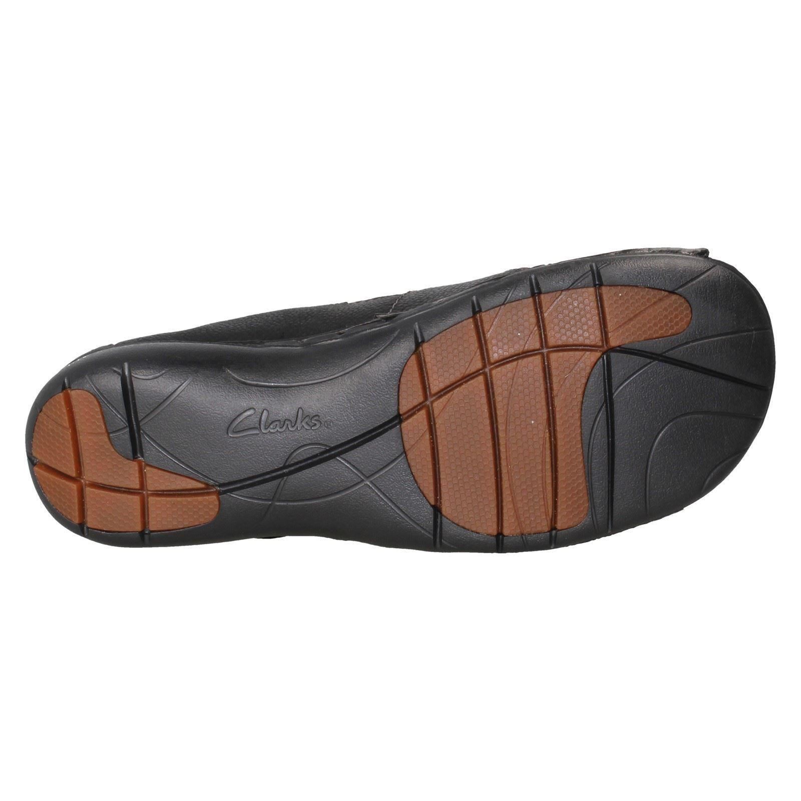 "Zapatos informales con gancho y bucle para damas sin estructura de Clarks ""Correa sin bucle"" - Imagen 10 de 19