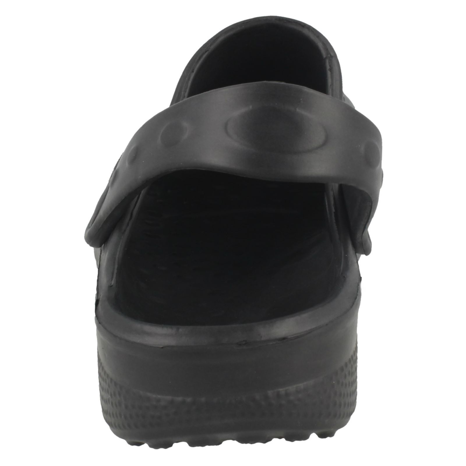 Childrens Unisex Spot On Clogs With Ankle Strap - Picture 7 of 28