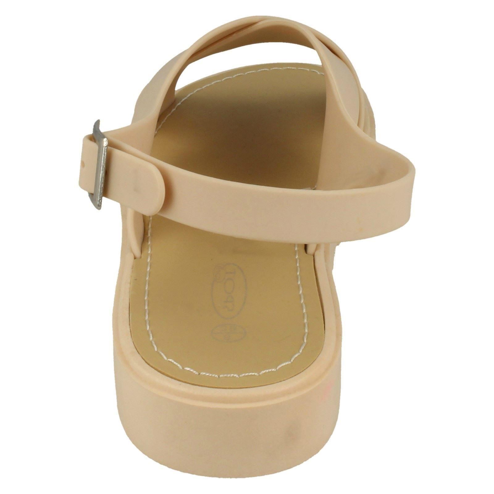 Sandalias Abiertas Para Damas Con Tiras Cruzadas Spot On - Imagen 16 de 28