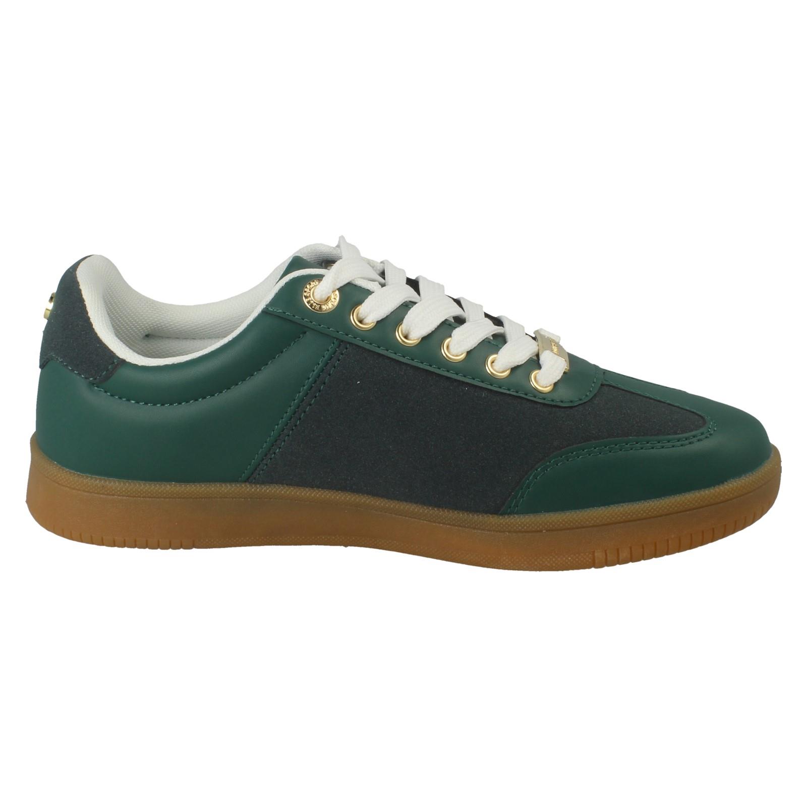 Damen Elle Sport Freizeit Schnürschuhe Sportlich Fitnessstudio Turnschuhe Schuhe F7R335 - Bild 7 von 10