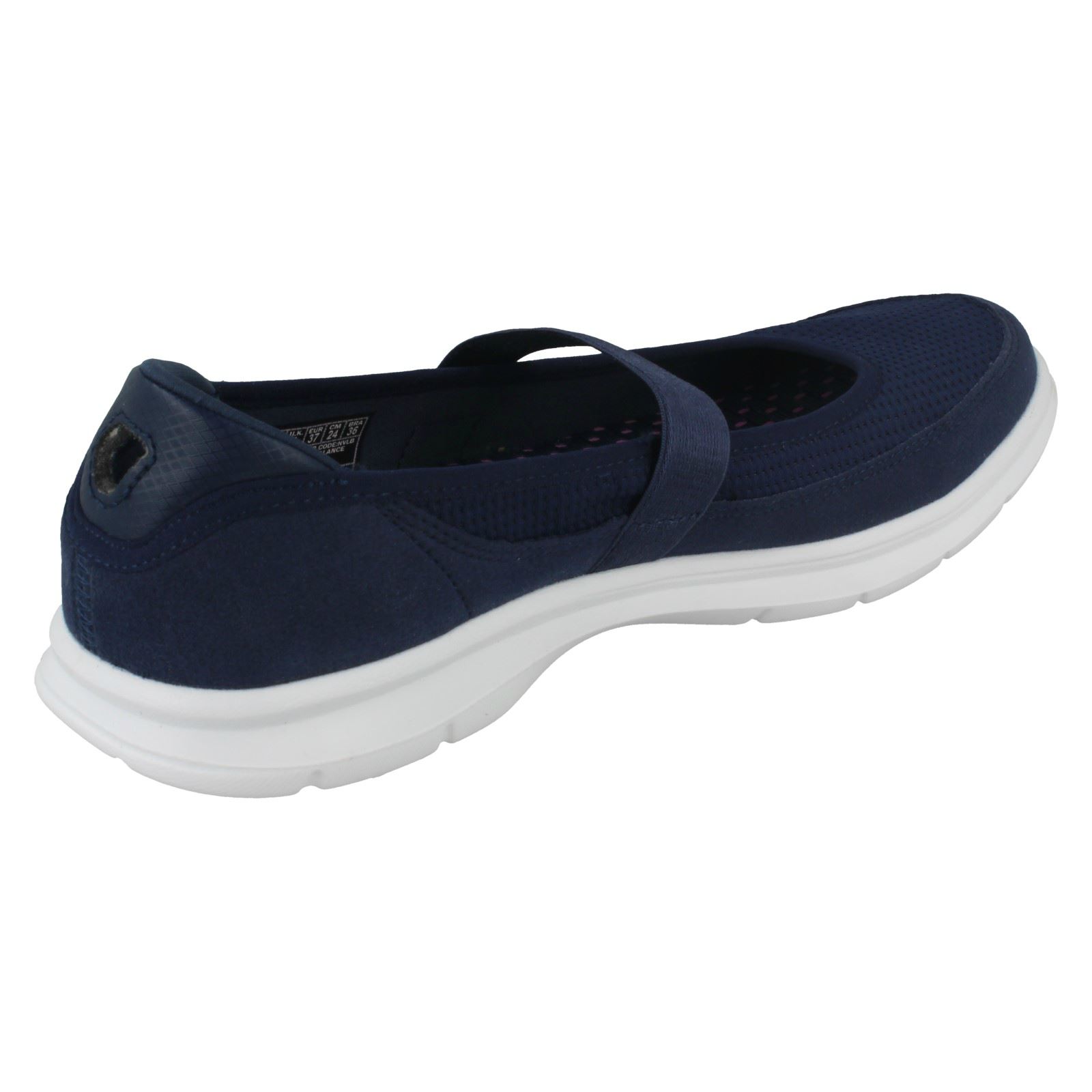 Ladies Ladies Ladies Skechers Cross Strap Flat shoes Go Step Original c21104 Ladies Ladies Ladies Skechers Cross Strap Flat shoes Go Step Original c21104