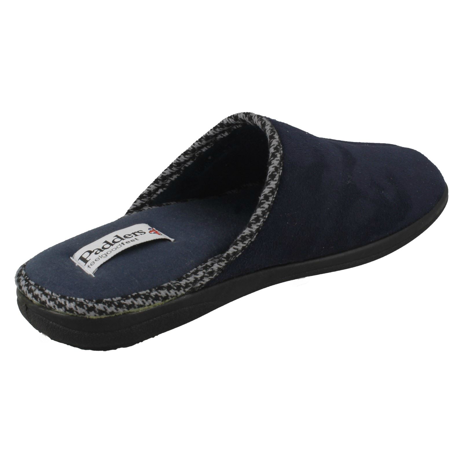Mens Padders Memory Foam Casual Slippers 'Luke' - Picture 14 of 19