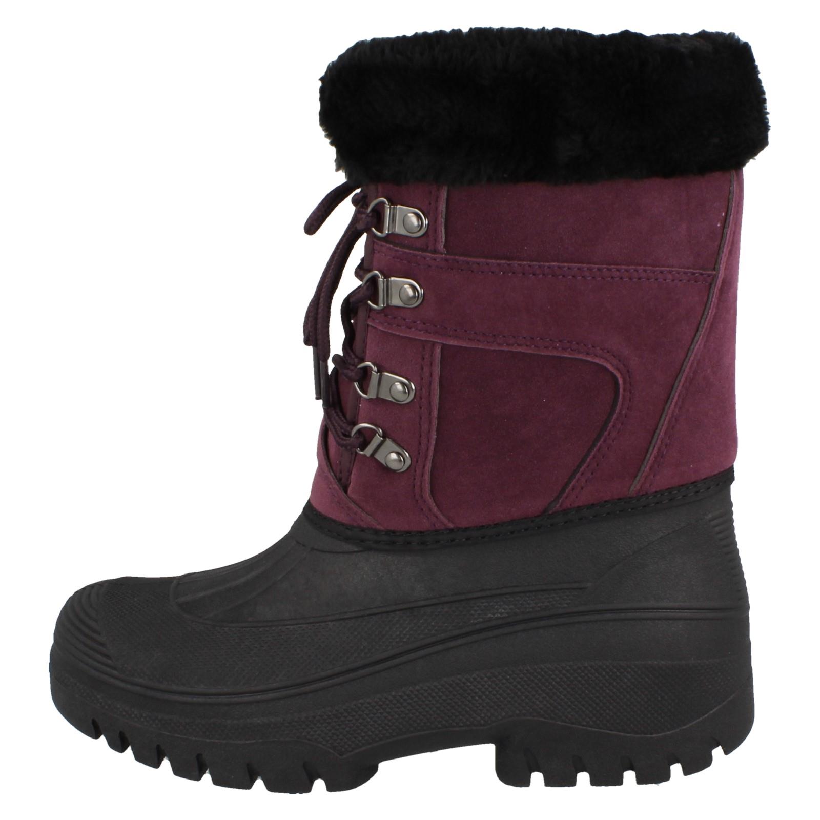 Damen Groundwork Active Winterstiefel wasserabweisend Thermo-Tex: LS005 - Bild 3 von 10