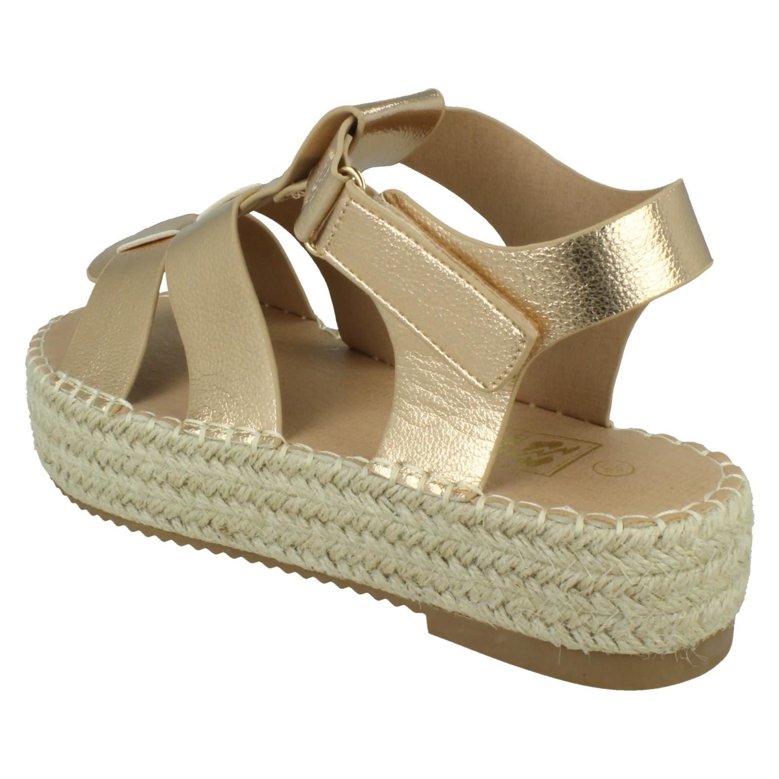 Ladies Down to Earth Gladiator Platform Espadrille with Ankle Strap *F1R2084* - Picture 13 of 28