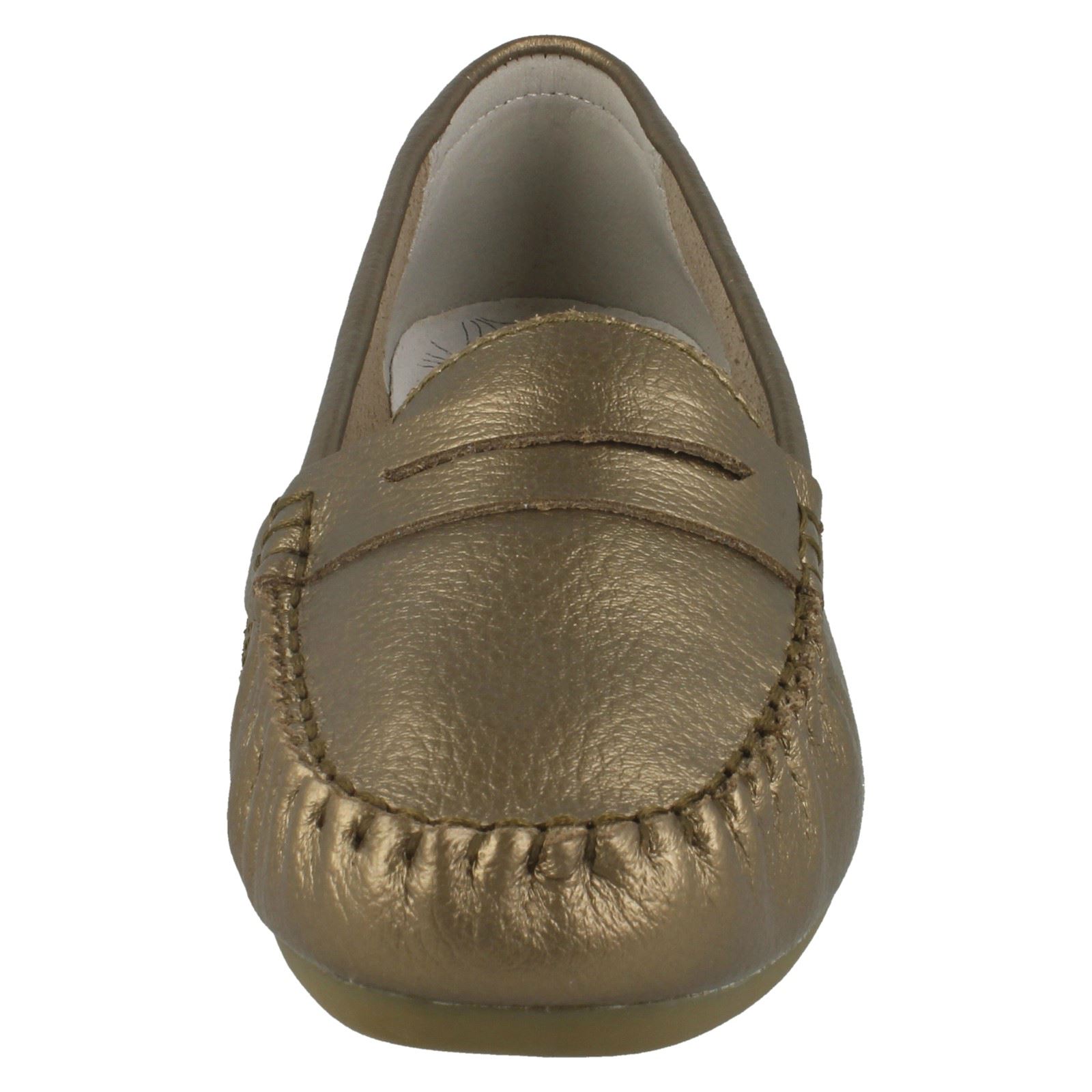 Ladies Down To Earth Leather Shoes F8R0445 - Picture 18 of 64