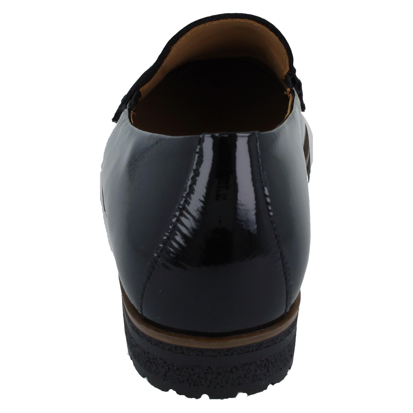 Femmes Gabor à Enfiler Mocassins Cuir Avec Petit Environ 1.5 CM Bloc Talon : - Foto 5 di 10