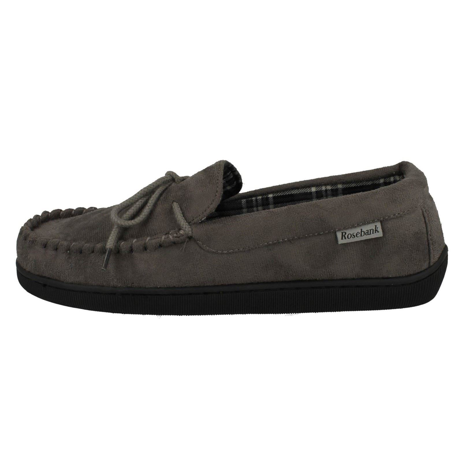 Mens Rosebank Casual Moccasin Slippers Ken-Mocc - Picture 3 of 19
