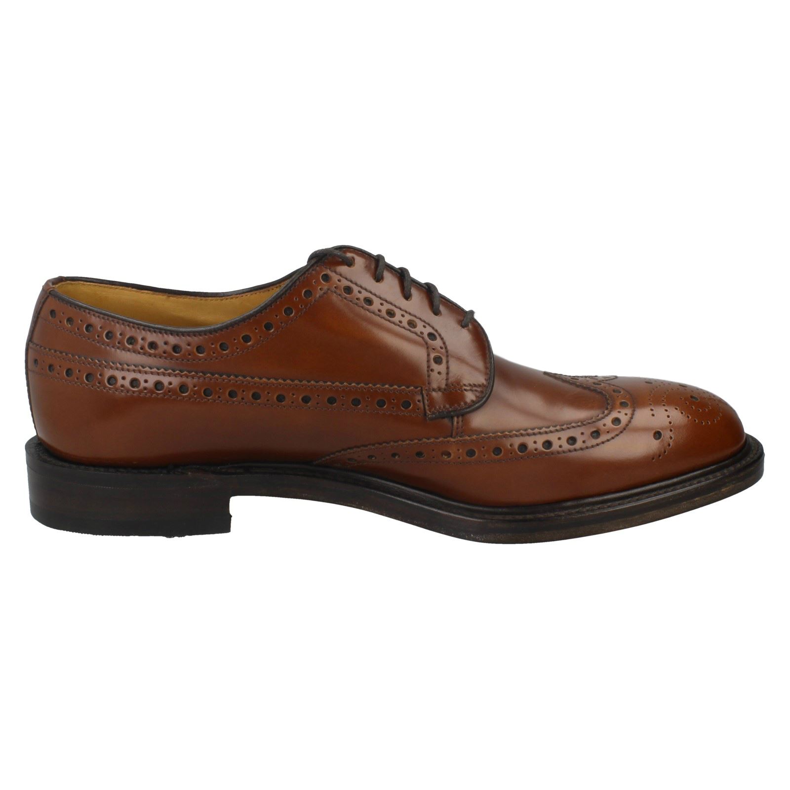 Mens Loake Formal Brogue Shoes Braemar - Picture 16 of 19
