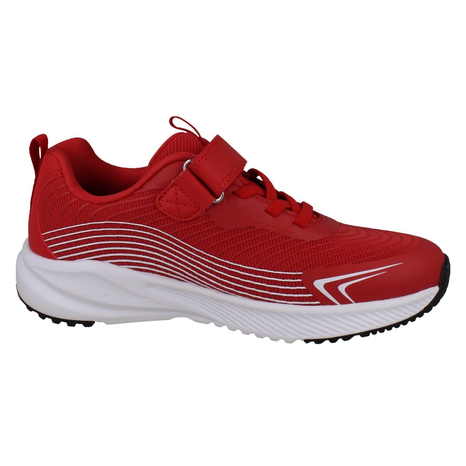 Kids Clarks Padded Textile Breathable Lightweight Sports Trainers *Deyes Dash* - Picture 61 of 64