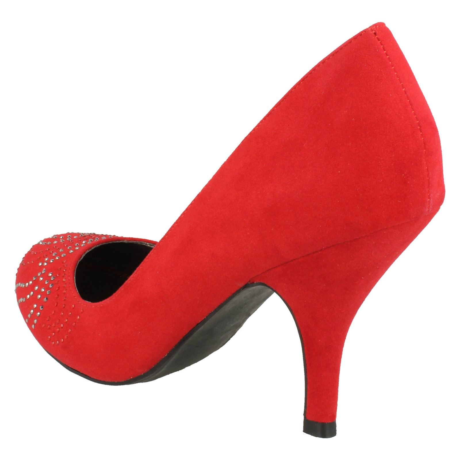 Zapatos de corte para dama Anne Michelle con patrón de diamante - Imagen 7 de 36