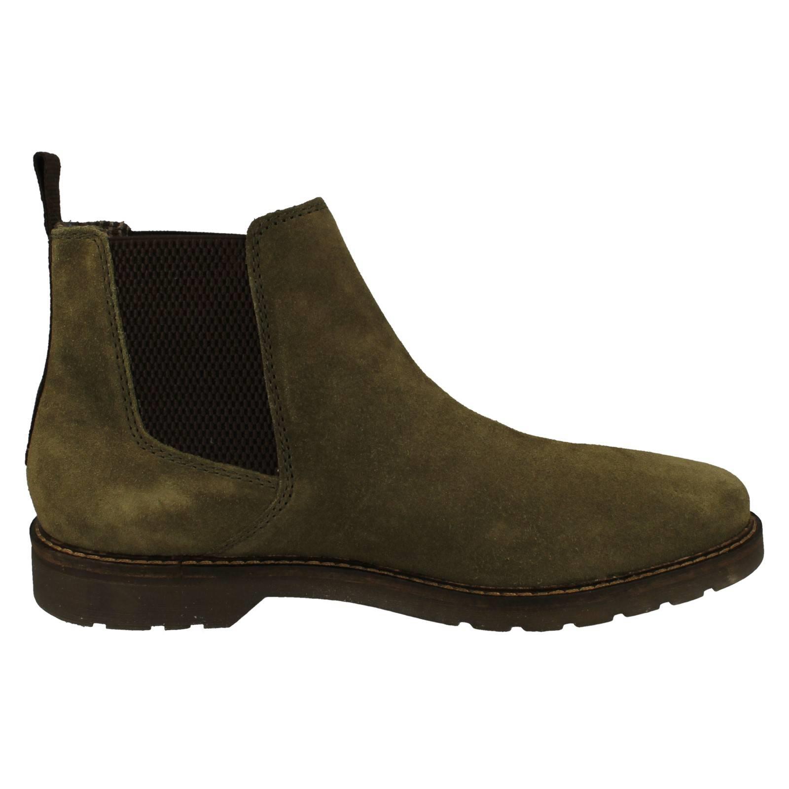 'Mens Bugatti' Stylish Casual Pull On Ankle Boots - 331-A5P31-1400 - Picture 6 of 10