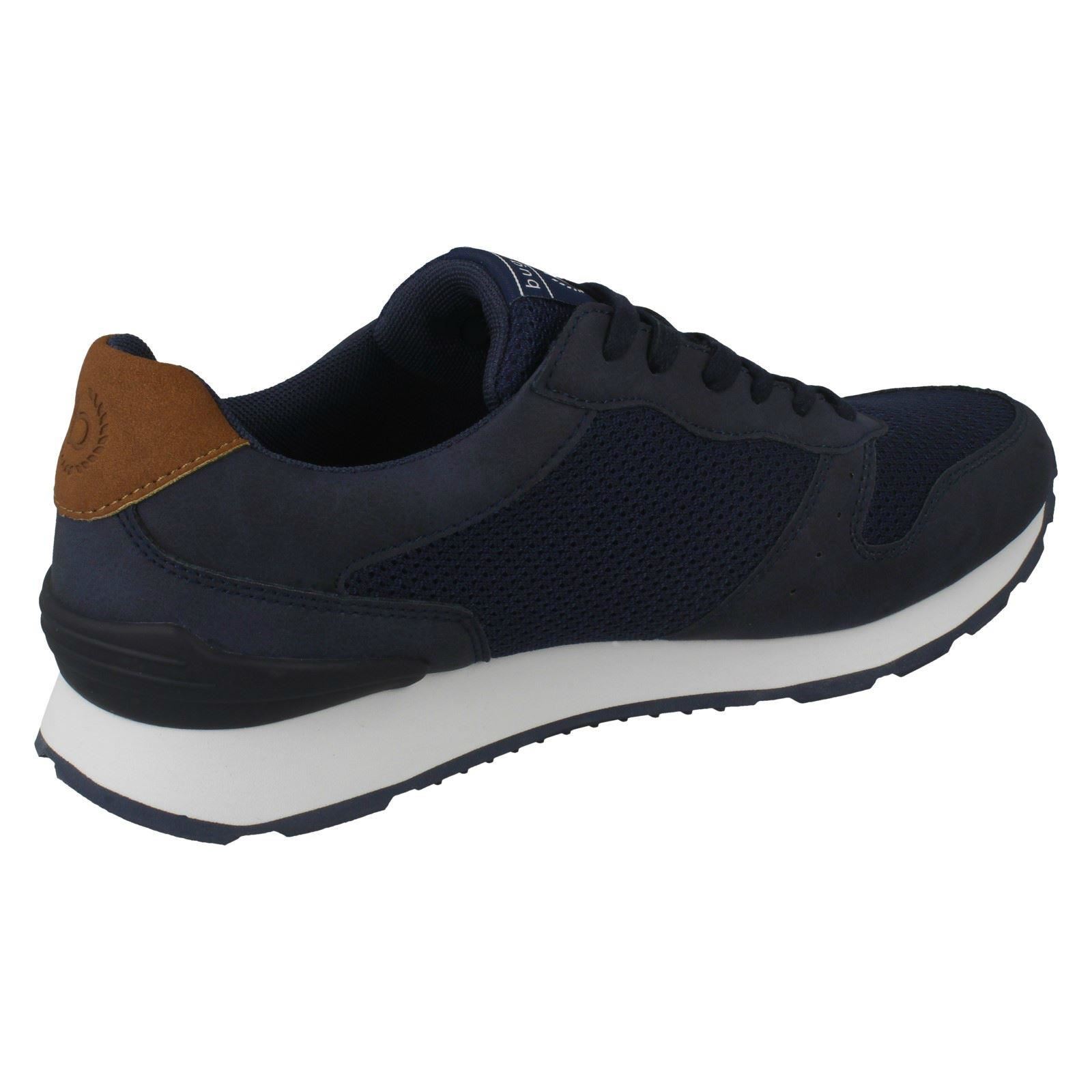 Details zu Mens Bugatti Smart Lace Up Trainers '323-30805-5900' Beliebt super willkommen