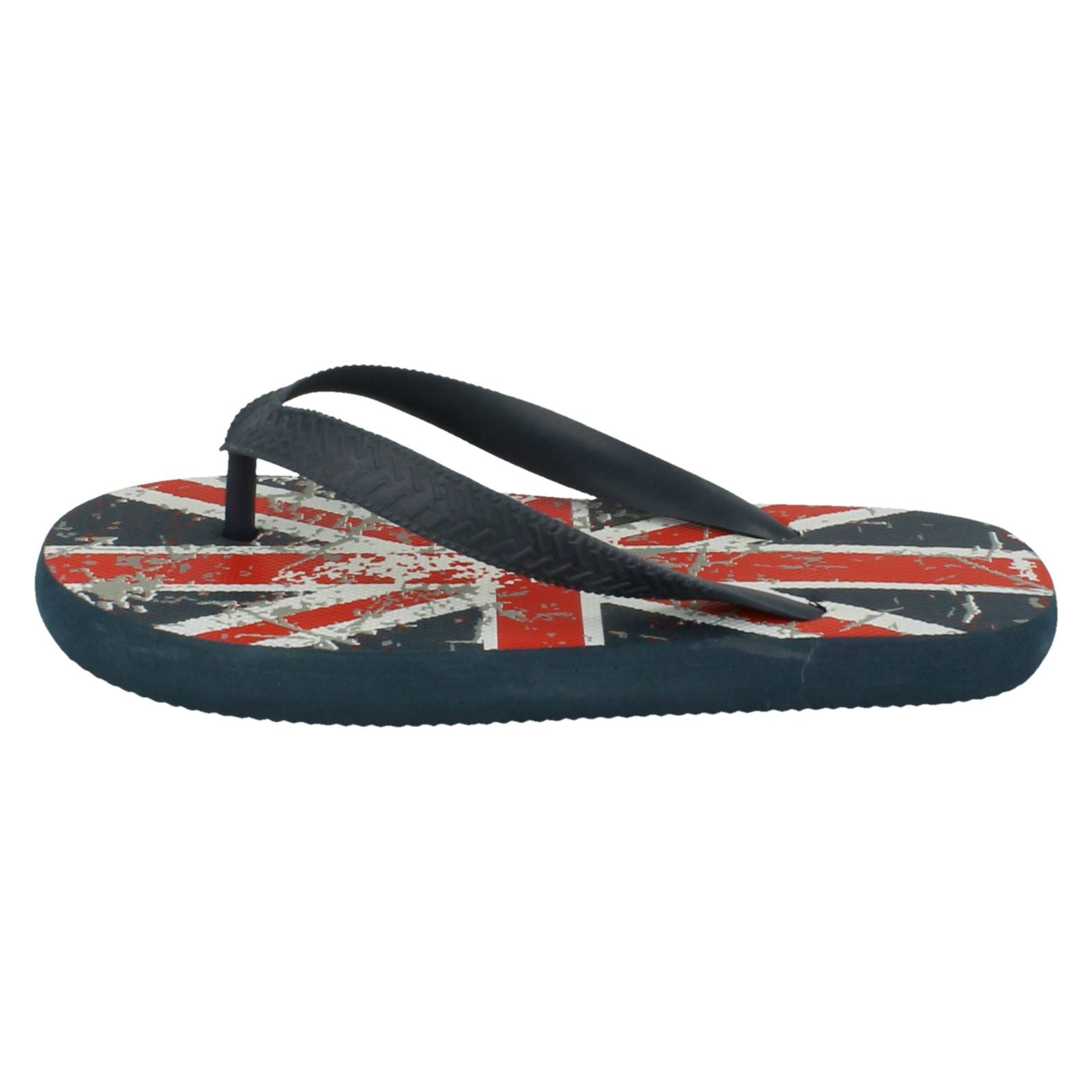 KR Spot On N0R022 Boys Union Jack Toe Post Flip Flops KR Spot On N0R022 Boys Union Jack Toe Post Flip Flops
