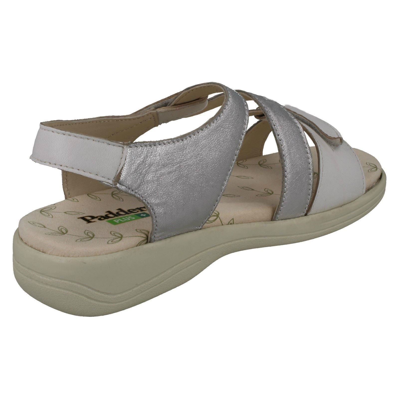 Sandalias de ajuste ancho elegantes con tiras para dama Padders Sunseek - Imagen 15 de 19