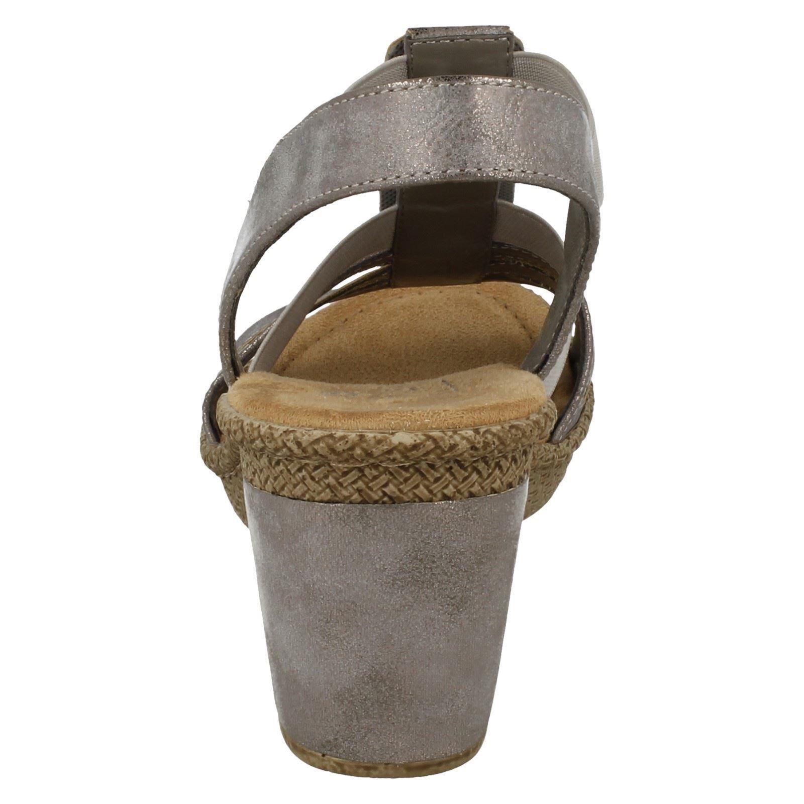 Ladies Rieker 66584 Heeled Sandals Sandals Sandals 5b00fe Ladies Rieker 66584 Heeled Sandals Sandals Sandals 5b00fe