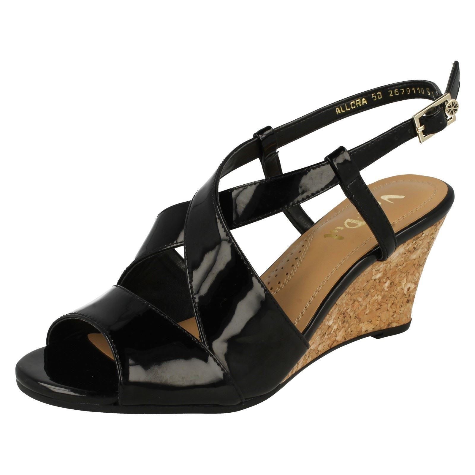 Ladies Van Dal Cross Strap Wedged Wedged Wedged Sandal Allora 59d014 Ladies Van Dal Cross Strap Wedged Wedged Wedged Sandal Allora 59d014