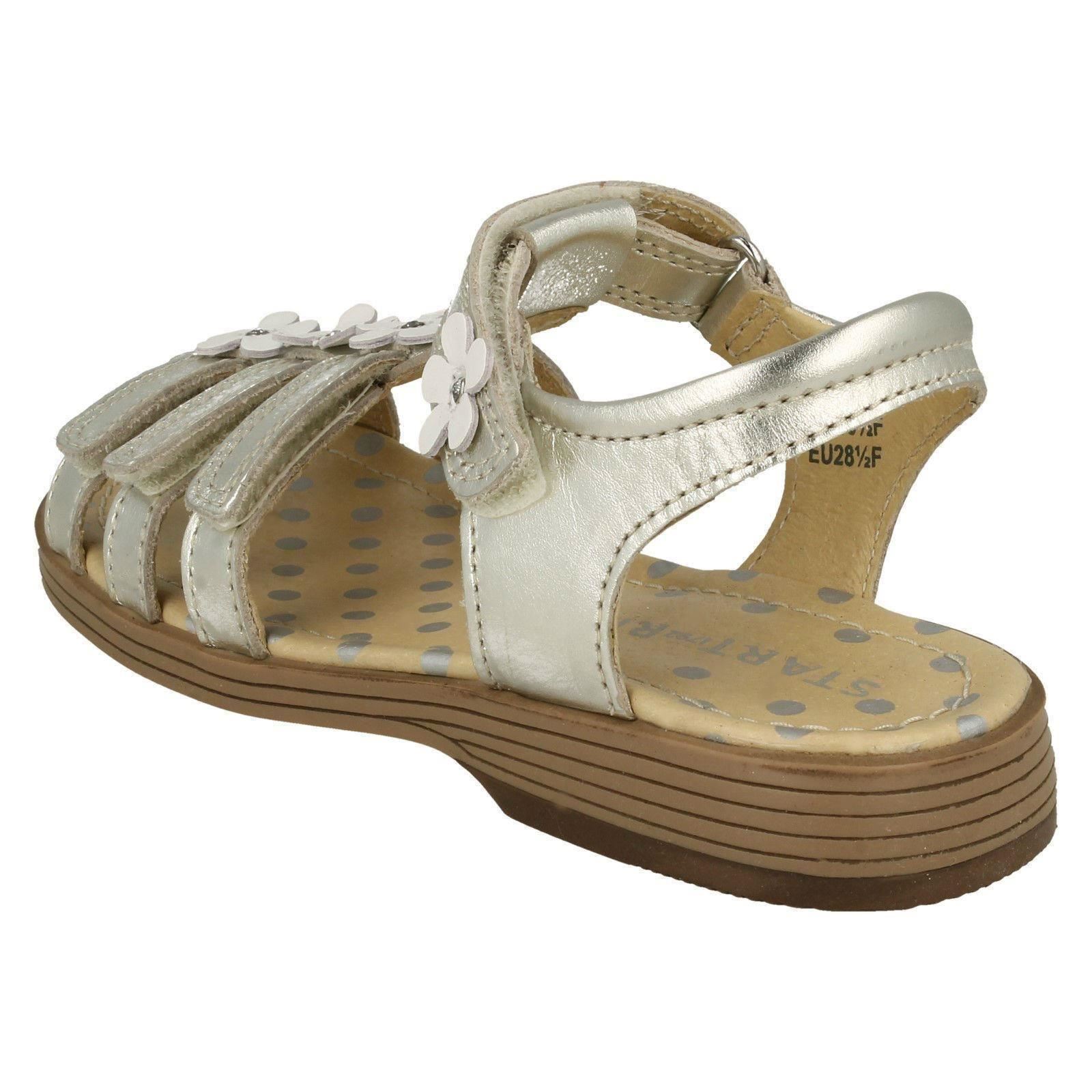 Girls Startrite Stylish Flower Detailed Sandals Picnic - Picture 19 of 19