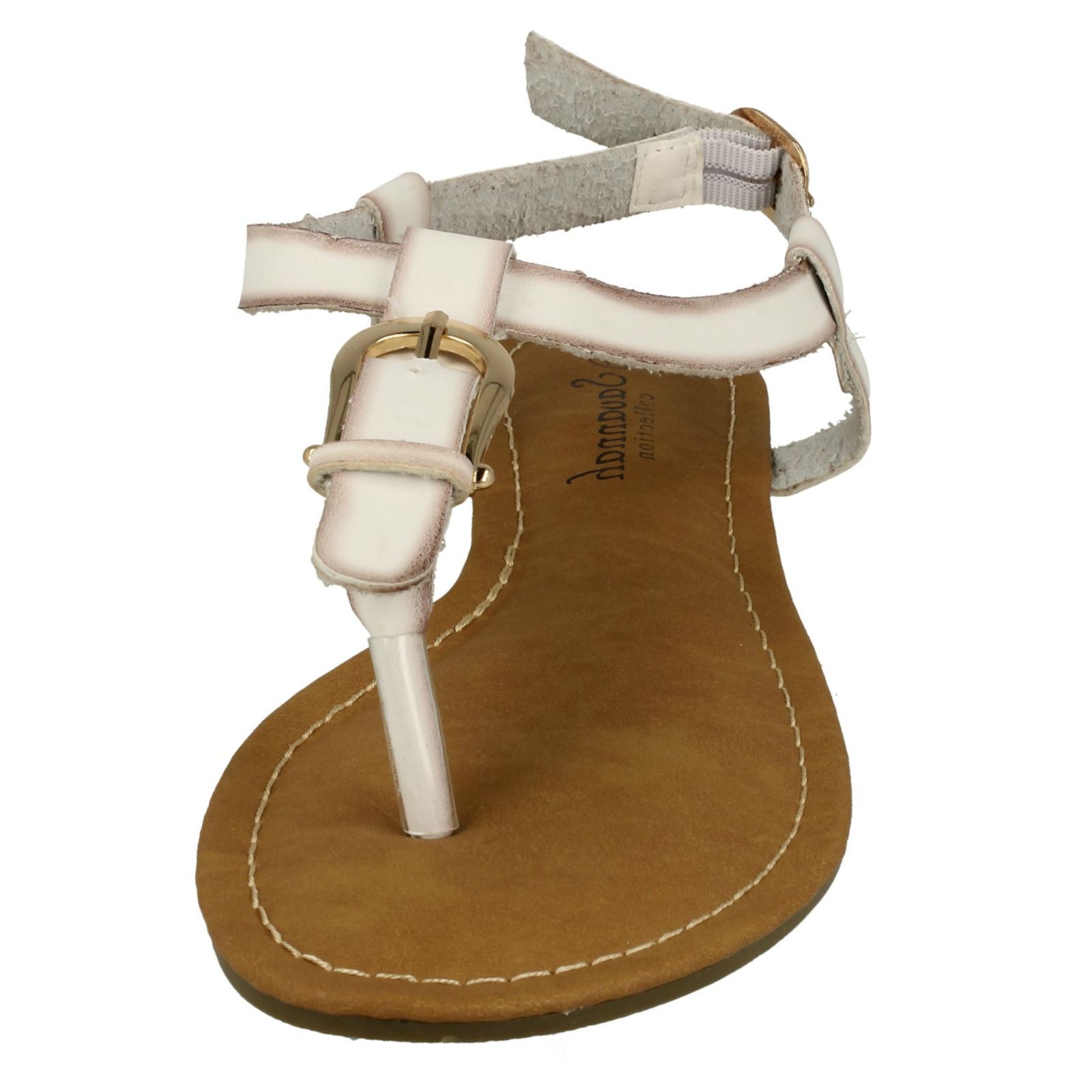 Ladies Savannah Wedge Toe Post 'Sandals' - Picture 27 of 28
