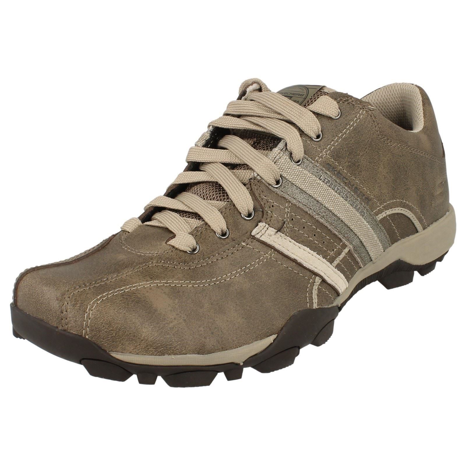 Mens Skechers Casual Leather Shoes Urban Tread Refresh eBay