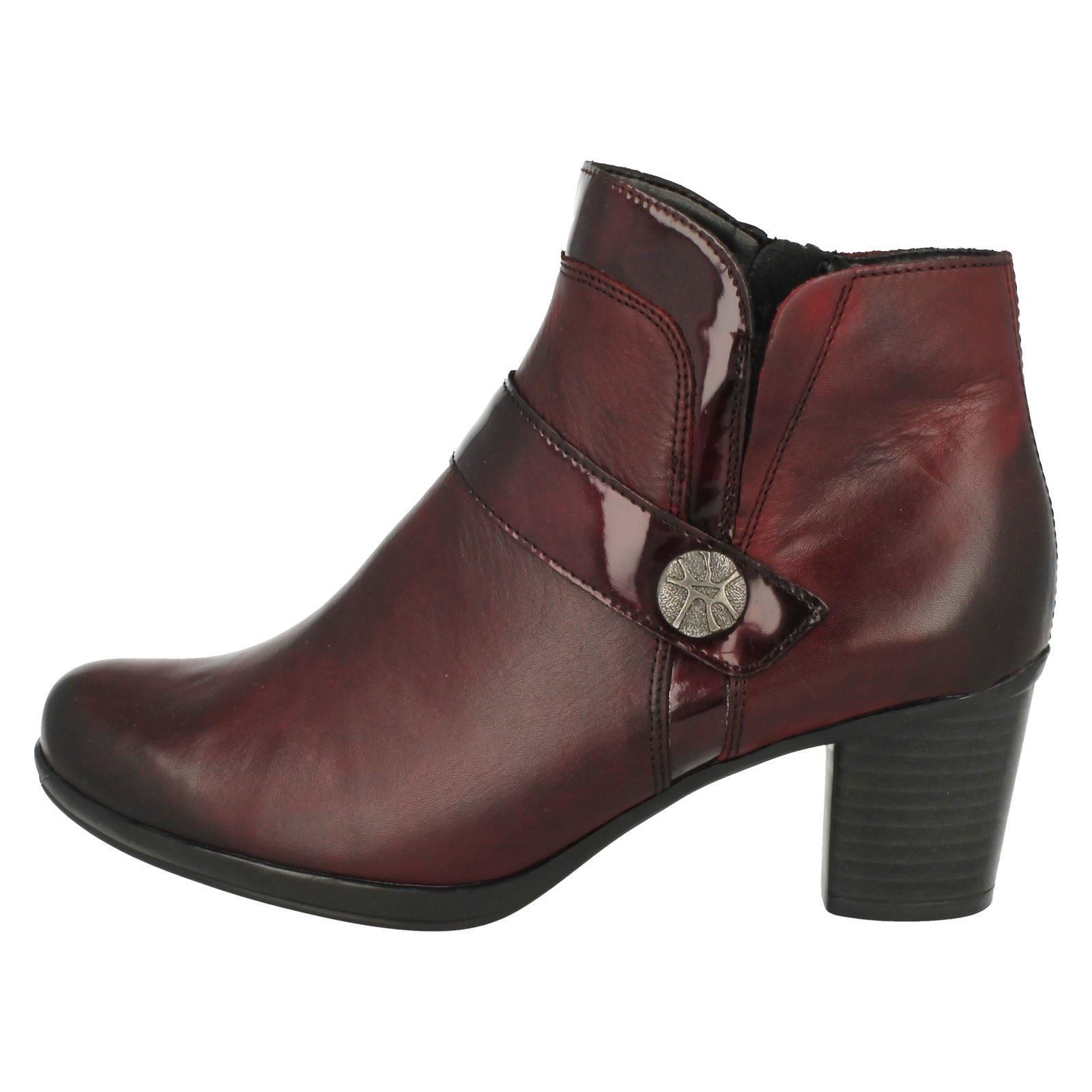 Puntera rojoondeada rojoondeada rojoondeada Damas REMONTE botas al Tobillo Informales Tacón alto Cremallera de Cuero R1571 f83a38 Puntera rojoondeada rojoondeada rojoondeada Damas REMONTE botas al Tobillo Informales Tacón alto Cremallera de Cuero R1571 f83a38