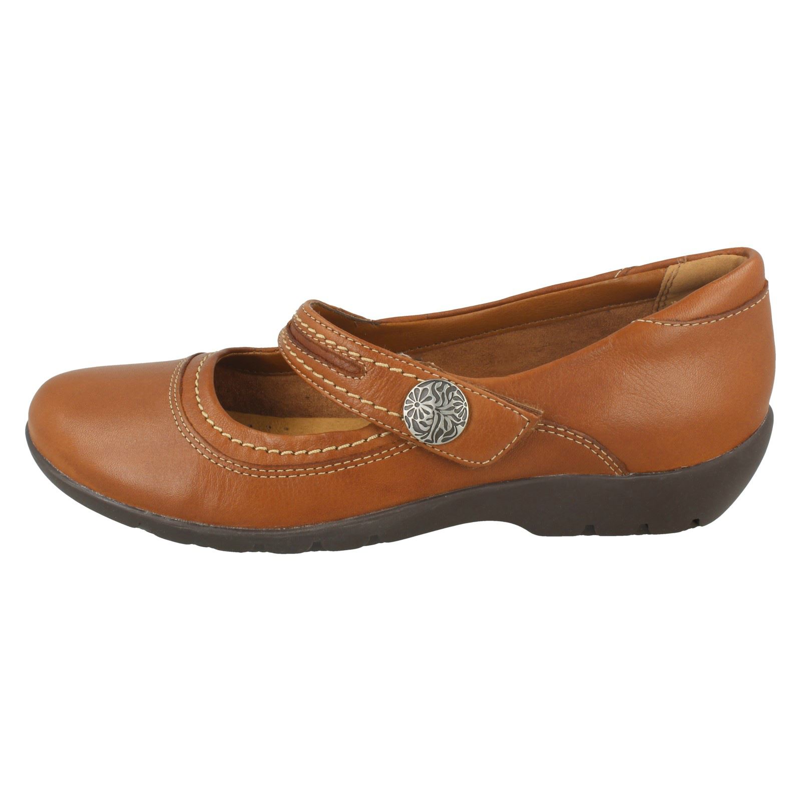 Ladies Clarks Casual Hook & & & Loop Comfort Everyday Leather Flats Ordell Becca 6c6c92 Ladies Clarks Casual Hook & & & Loop Comfort Everyday Leather Flats Ordell Becca 6c6c92