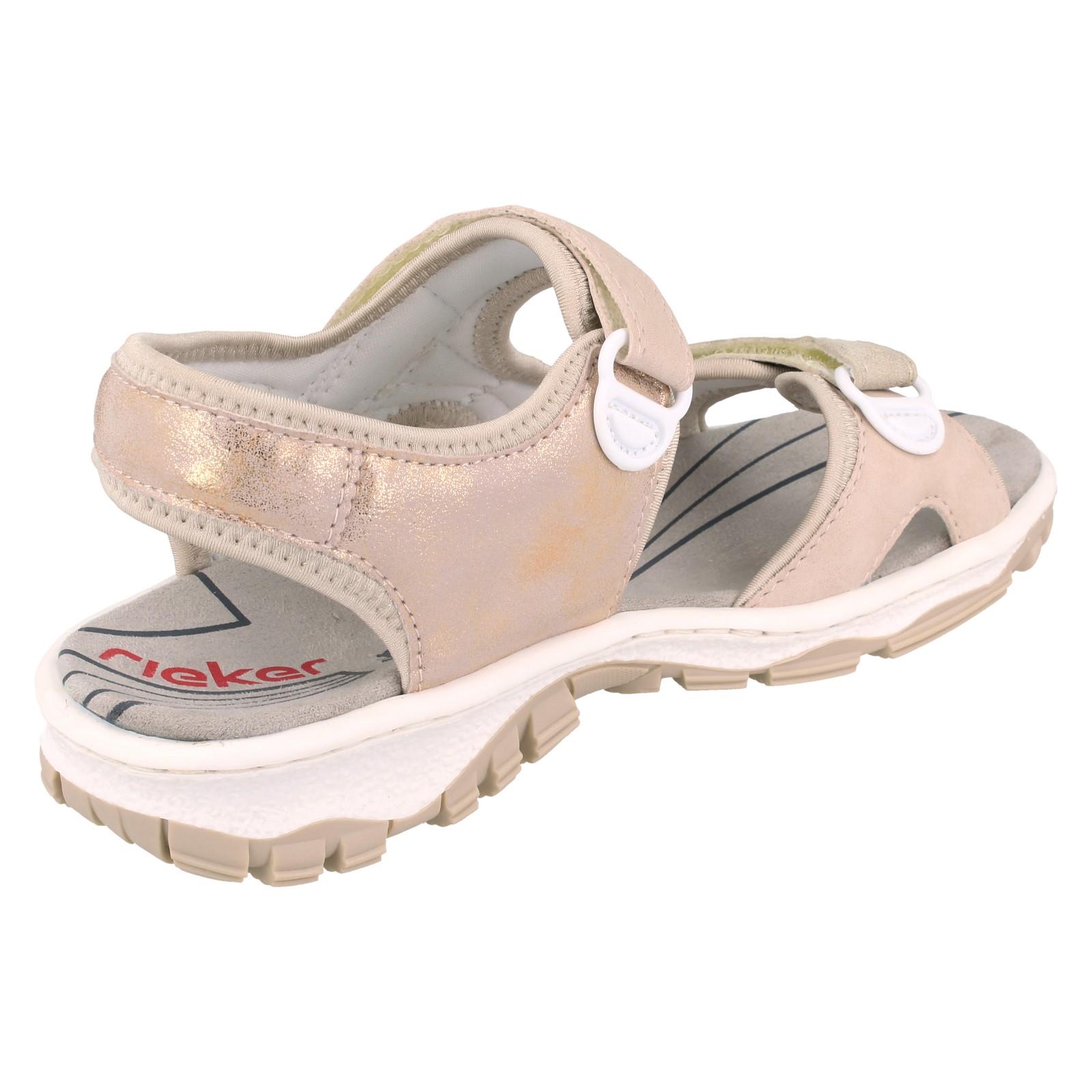 Sandalias de verano Rieker sintéticas antiestrés estilo deportivo para dama 68866 - Imagen 33 de 46