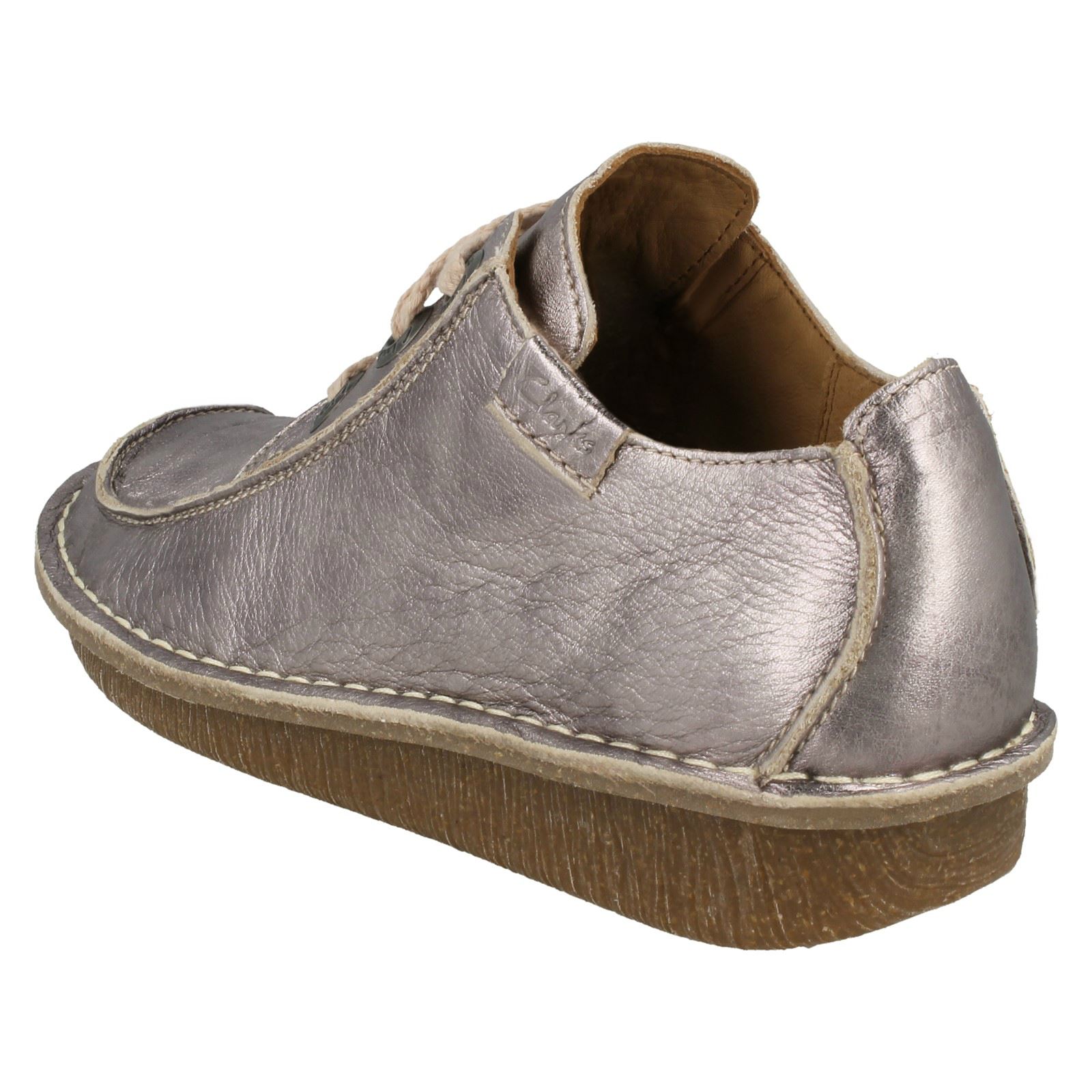 Scarpe Casual In Pelle Clarks Da Donna Lace Up Funny Dream - Picture 66 of 145
