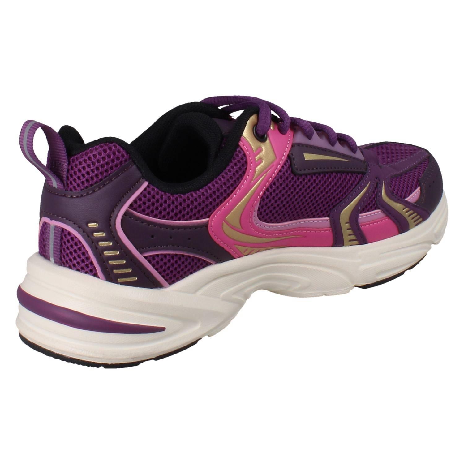 Entrenadores deportivos de malla con cordones acolchados ligeros Clarks para niños Crafton Move Y - Imagen 15 de 19