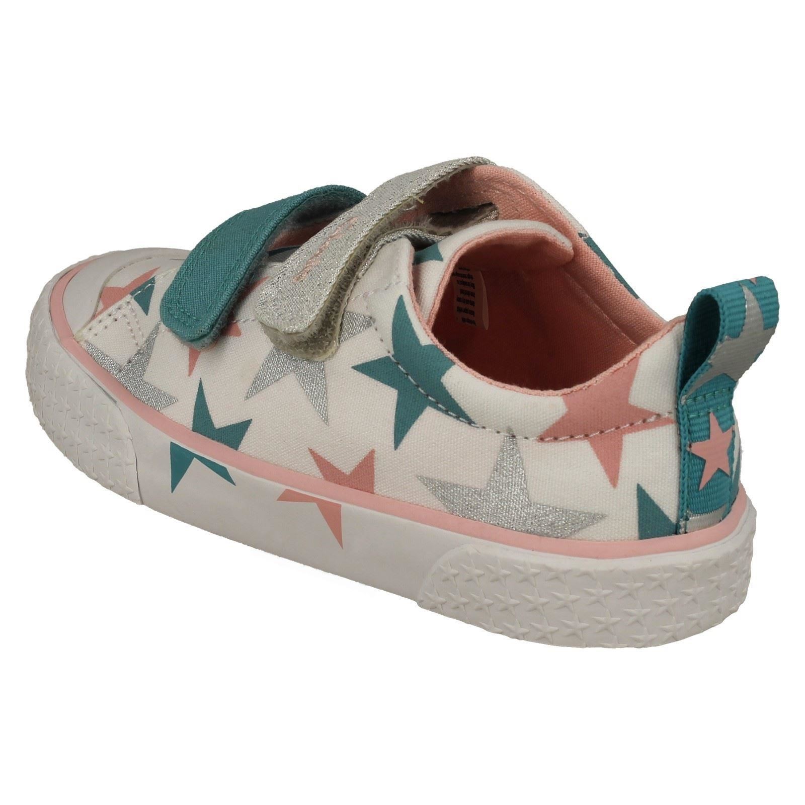 Kinder Clarks Muster detaillierte Canvas Schuhe *Foxing Lo* - Bild 3 von 37
