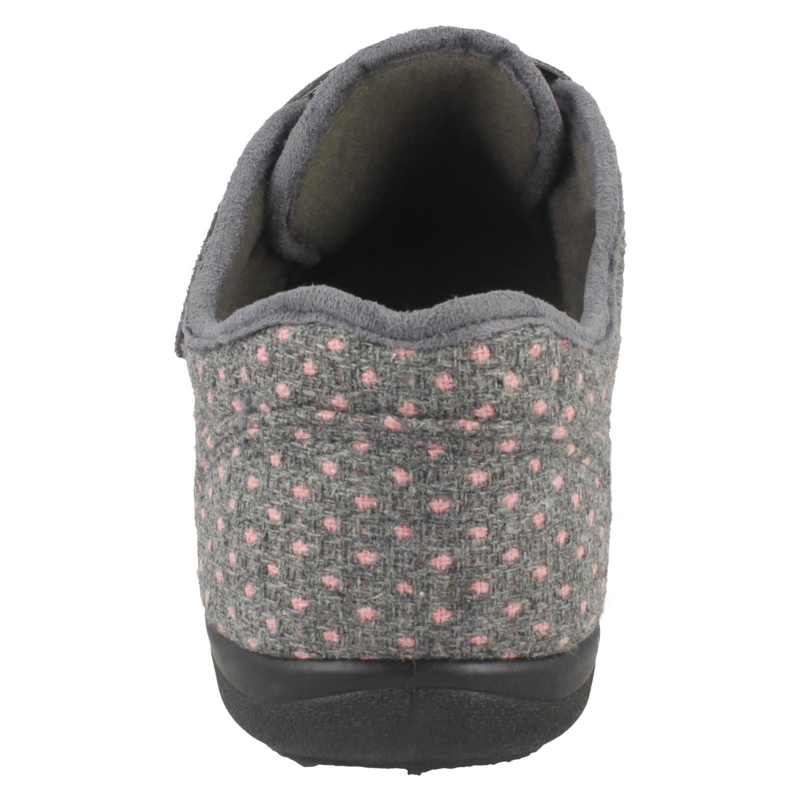 Ladies Padders Slipper Shoes Duo - Picture 5 of 19
