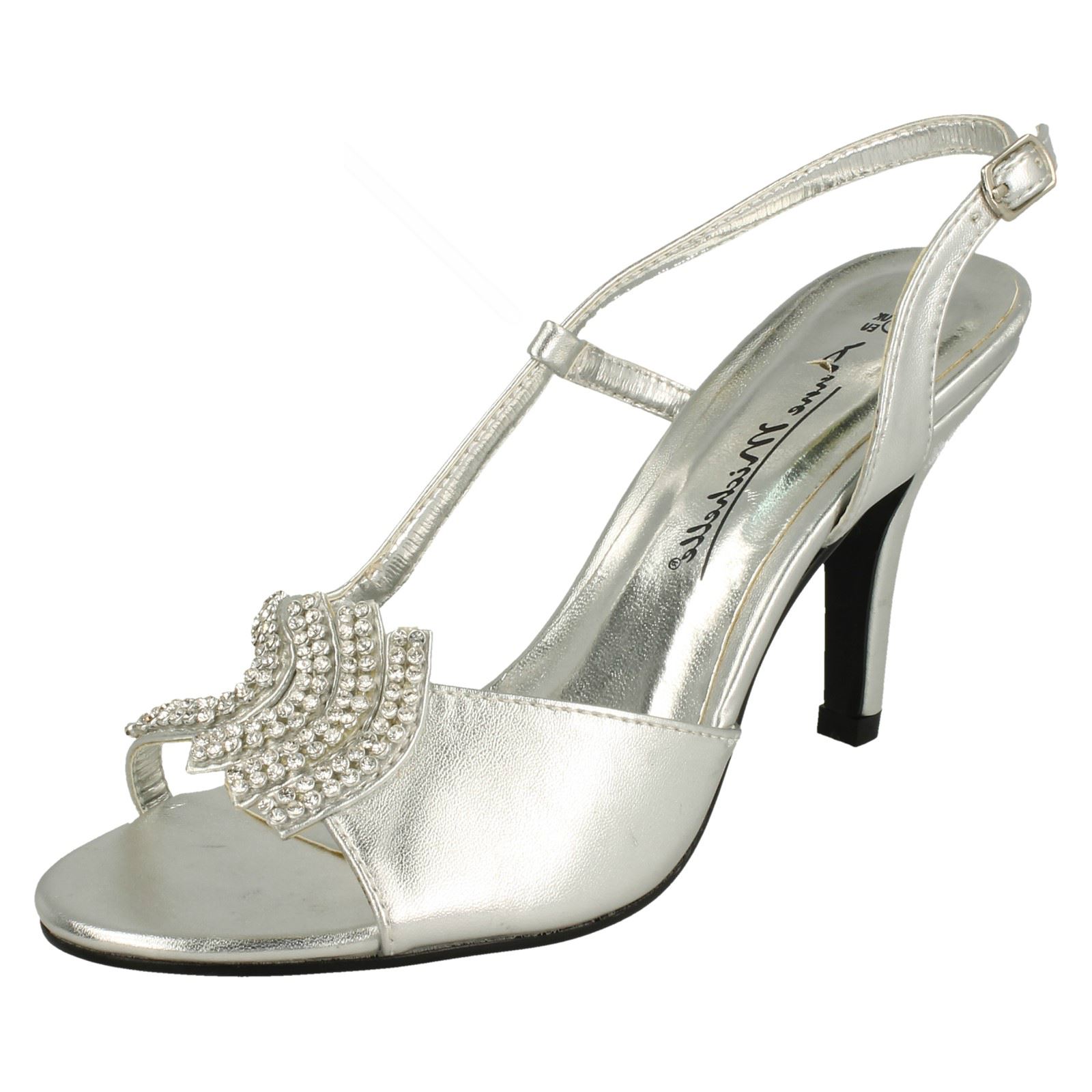 Ladies Anne Michelle Strappy Heeled 'Sandals' - Picture 11 of 19