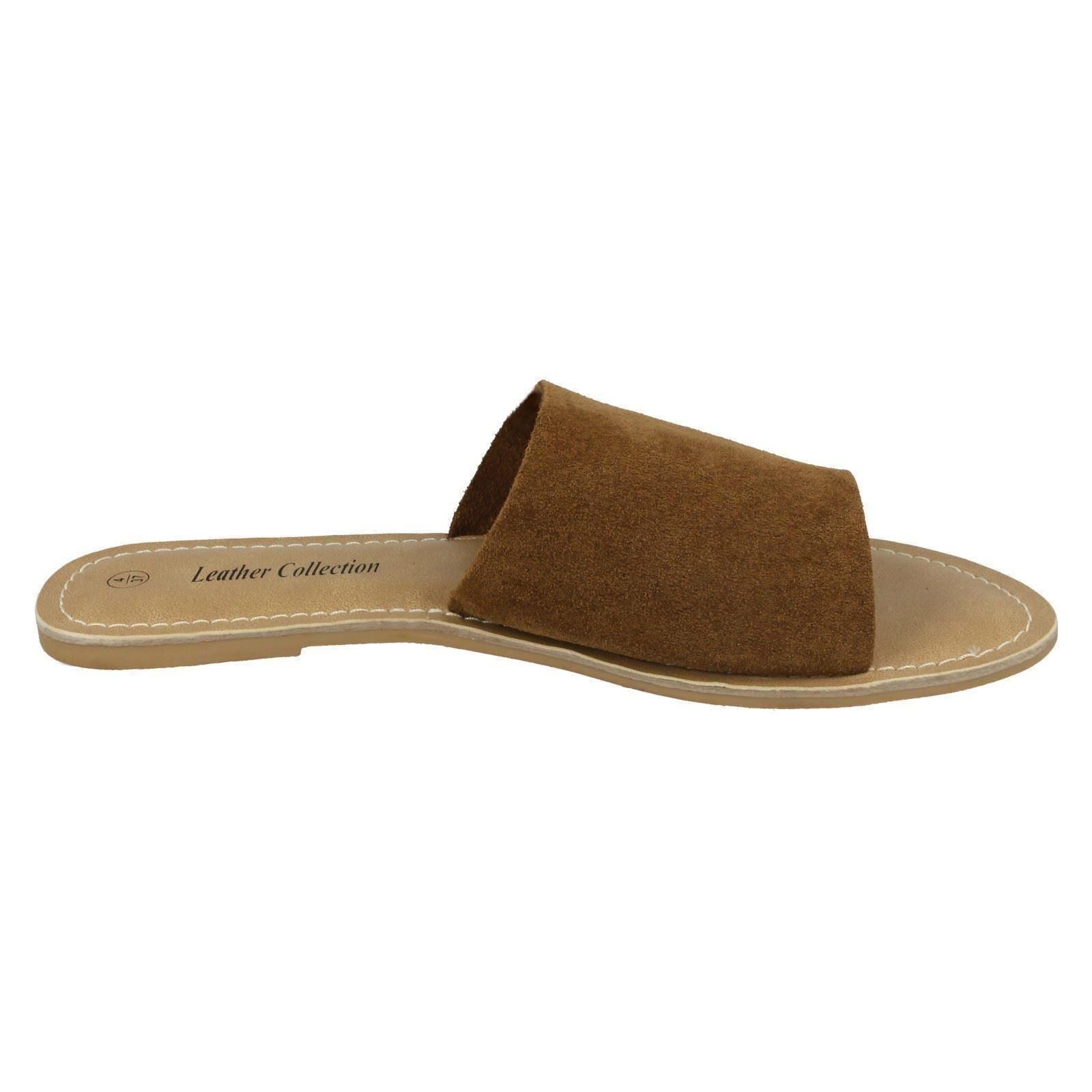 mules sandals leather collection style 072 flat mule sandals ebay mules sandals leather collection style 072 flat mule sandals ebay