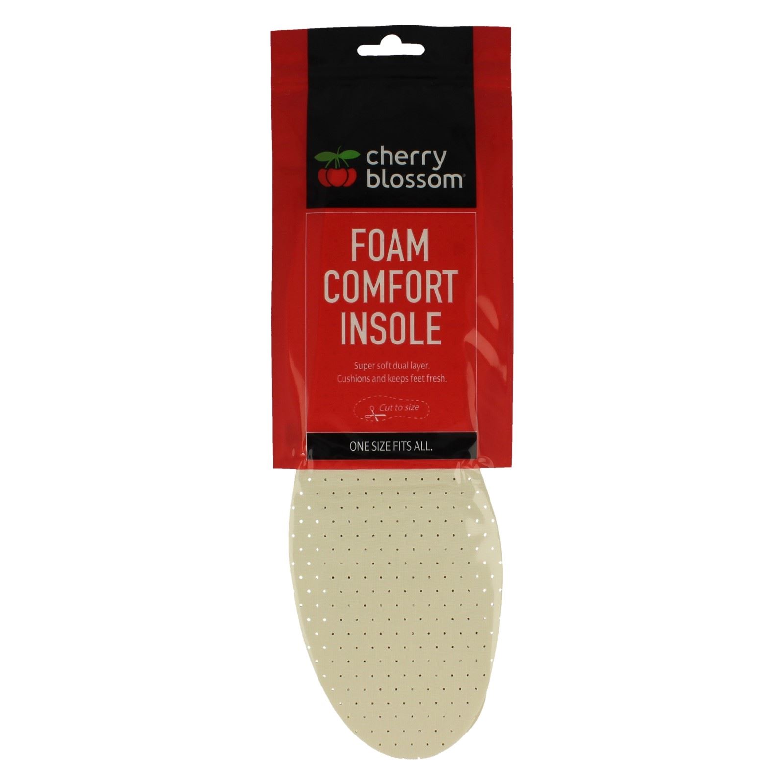 Cherry Blossom Cut to Size Foam Comfort Insoles - Picture 2 of 3